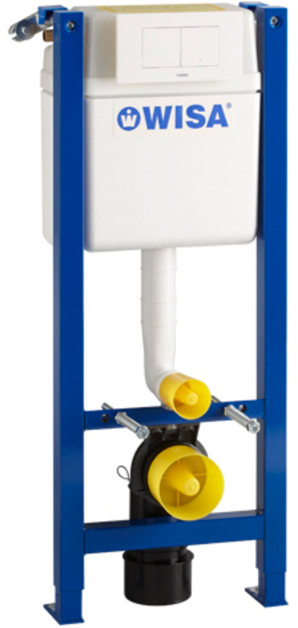 Wisa XT, Inbouwelement met frame, WC, top- of frontbediening, verstelbaar, 830-1030 x 380 x 140-200mm (HxBxD)