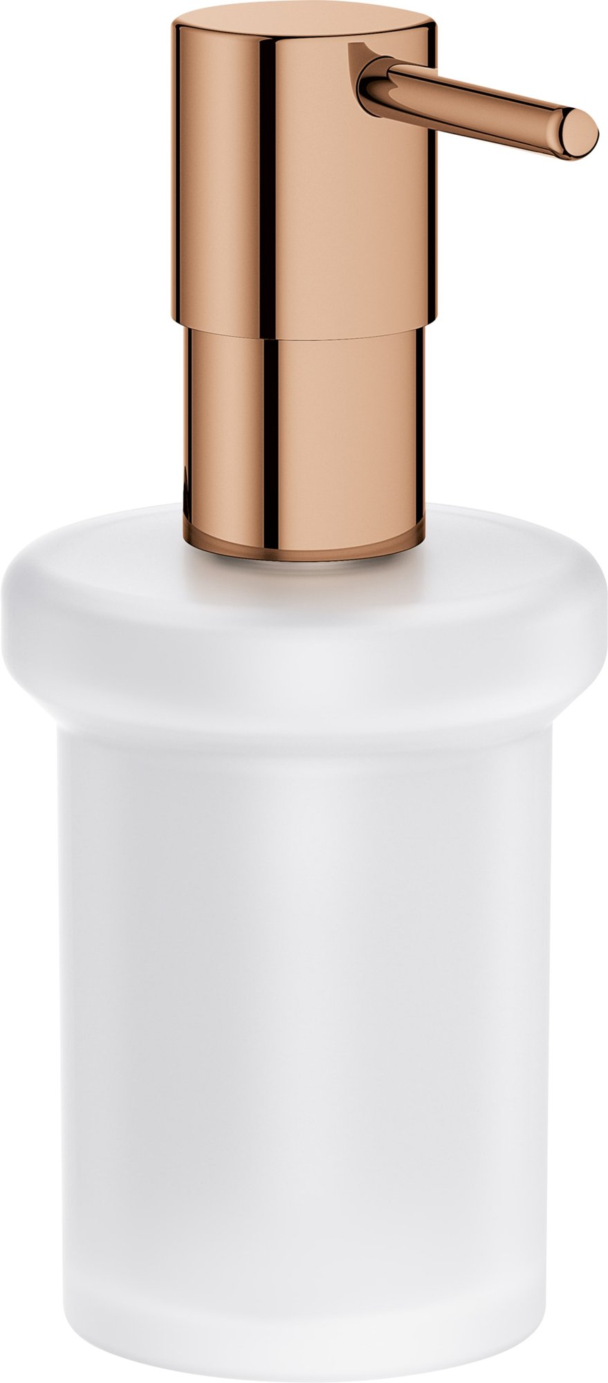 Grohe Essentials, Zeepdispenser, 160ml vulhoeveelheid, metaal/glas, warm sunset