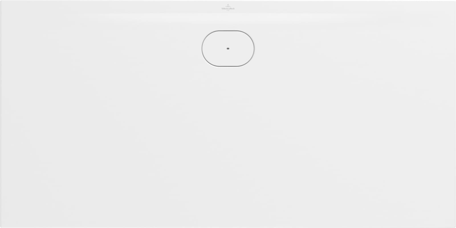 Villeroy & Boch Ecora Rechthoekige douchevloer, 1600x800x35mm, Stone White