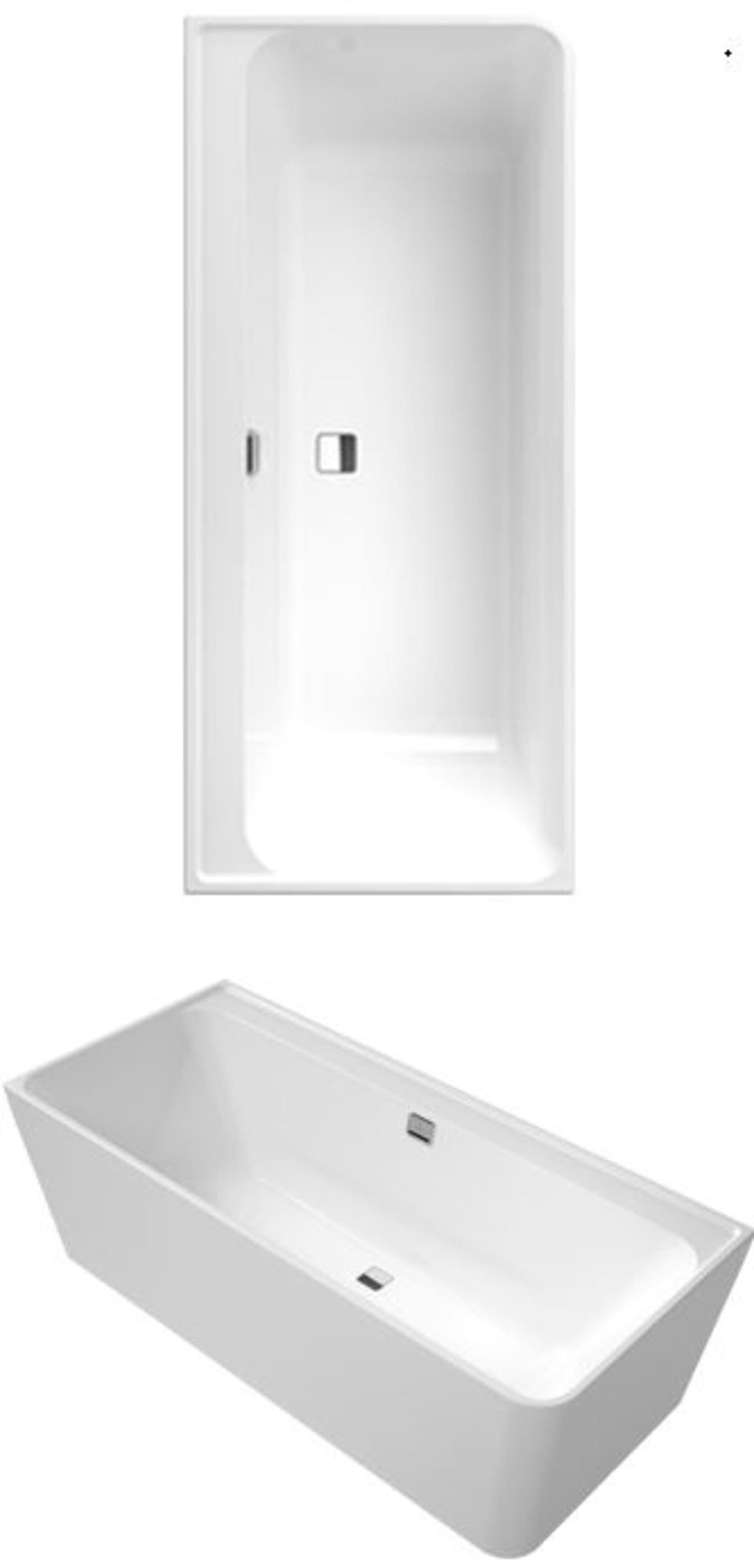 Villeroy & Boch, Collaro, Ligbad, Collaro, wandmodel, hoekuitvoering links, zwart mat, 470 x 800 x 1800mm (DxHxB), wit alpine