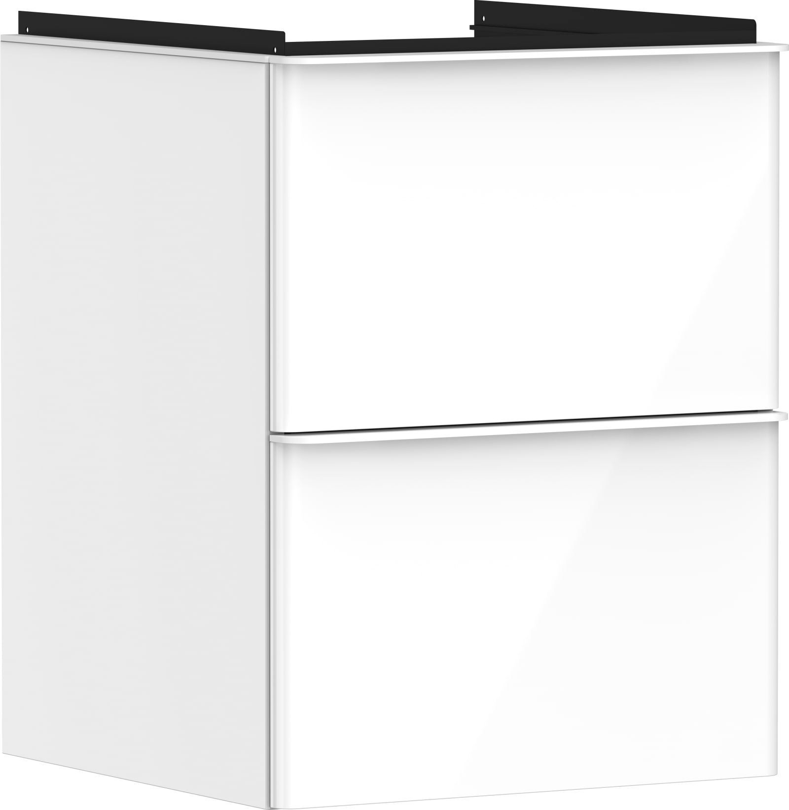 Hansgrohe Xelu Q meubel High Gloss White 480/475 met 2 lades fontein