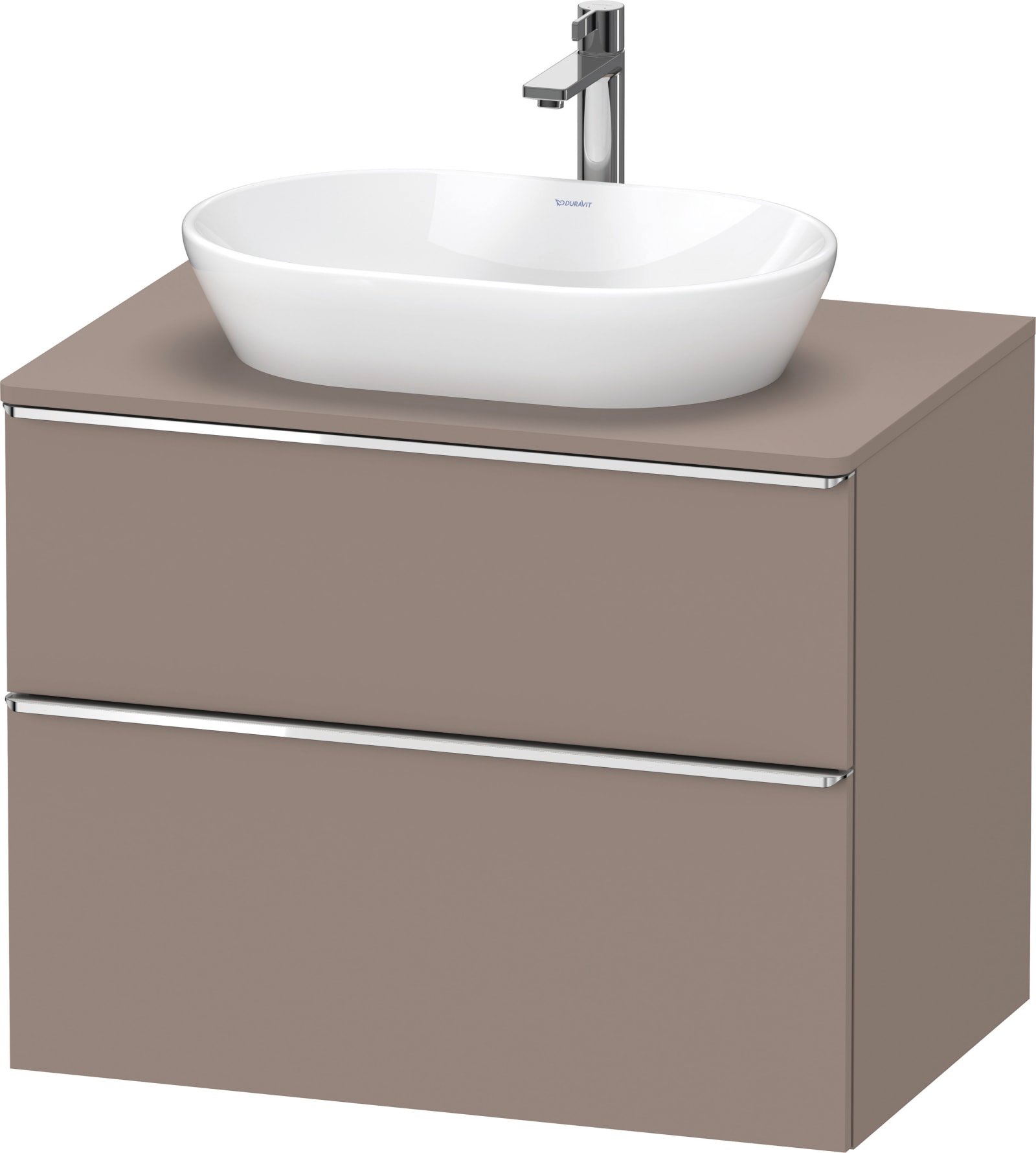 D-Neo Console wastafelonderbouw hangend Basalt Mat (1200895951)
