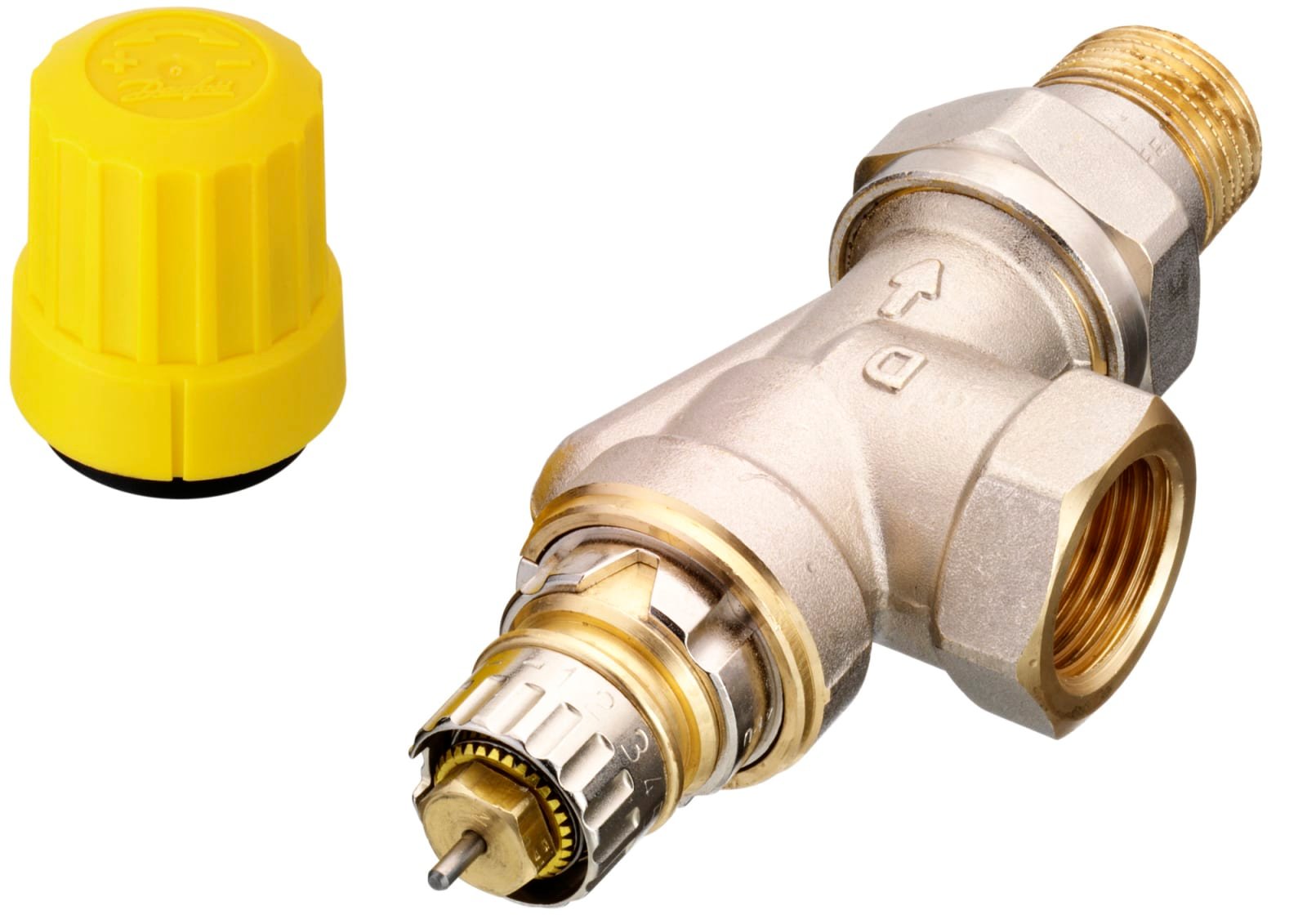 RA-UN 1/2" DN15 haaks verkeerd