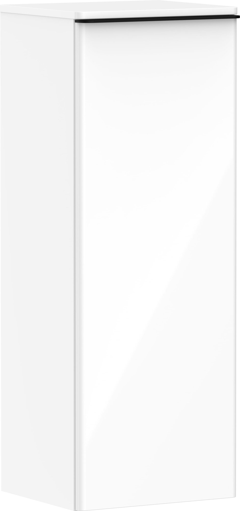 Hansgrohe Xelu Q half hoge kast High Gloss White 400/350, scharnier links (1200771656)