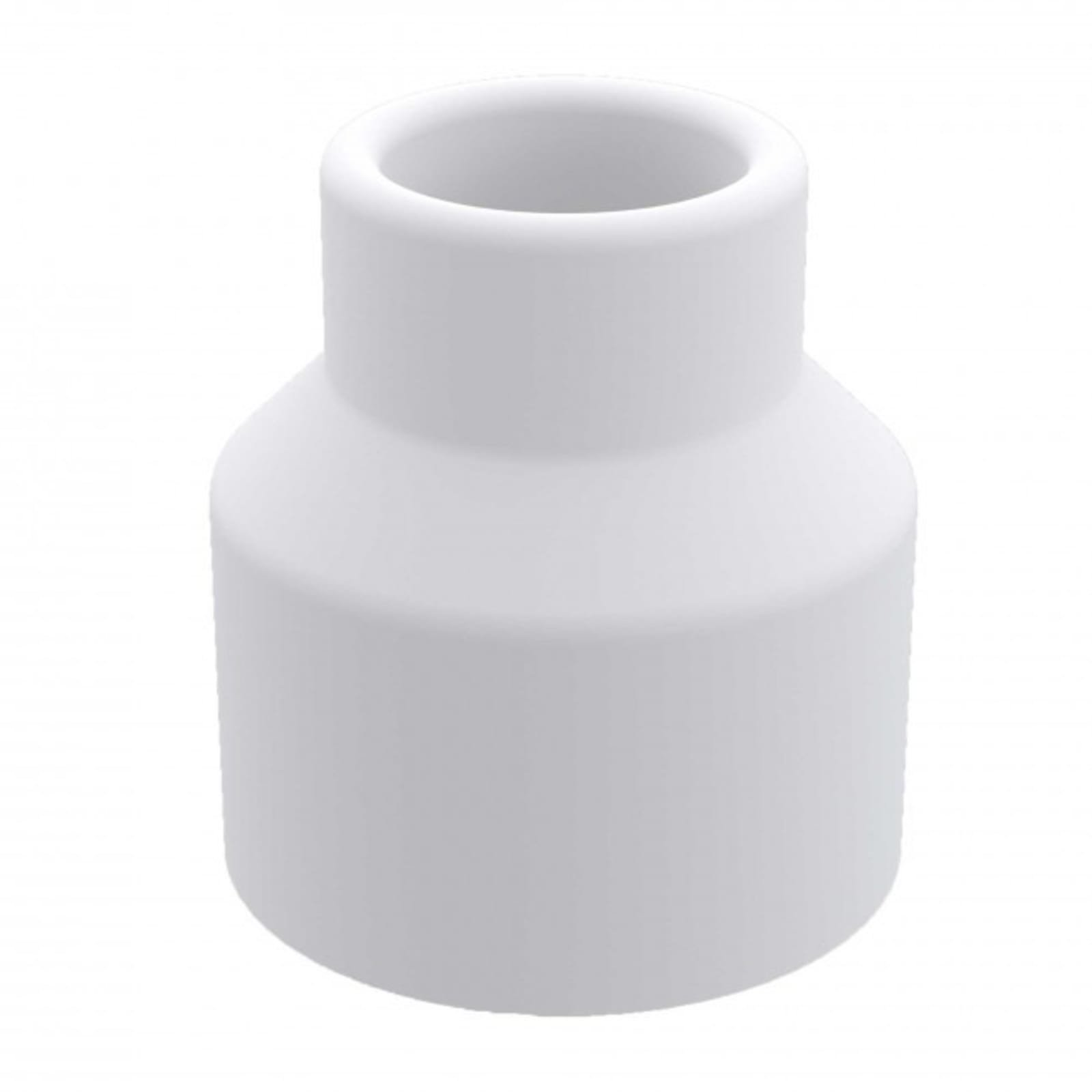 Wisa 103 closetafvoermanchet, recht, diameter 44mm, buisdiameter 60mm, lengte 71mm, kunststof, wit