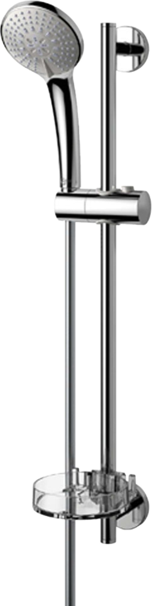 Ideal Standard, idealrain glijstangcomb 60cm m3 3f handdouche ø10cm zeepschaal chroom