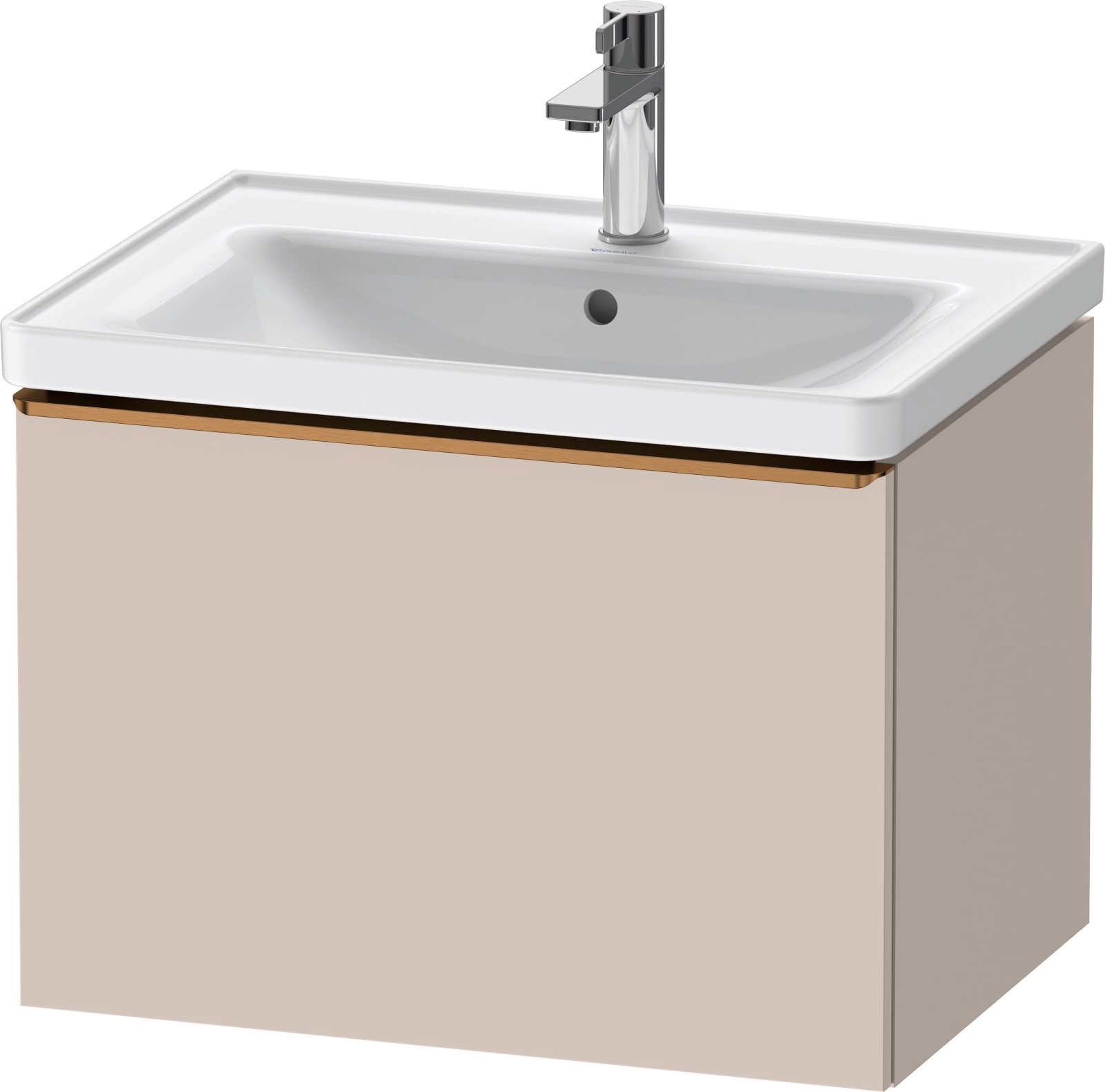 D-Neo Wastafelonderbouw hangend Taupe Mat (1200898958)
