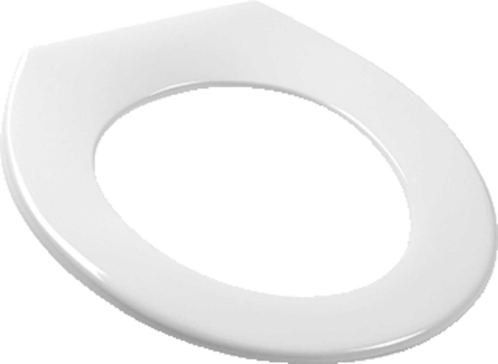 Pressalit Objecta closetzitting Polygiene zonder deksel. Met RVS BA1 scharnier. Kleur wit.