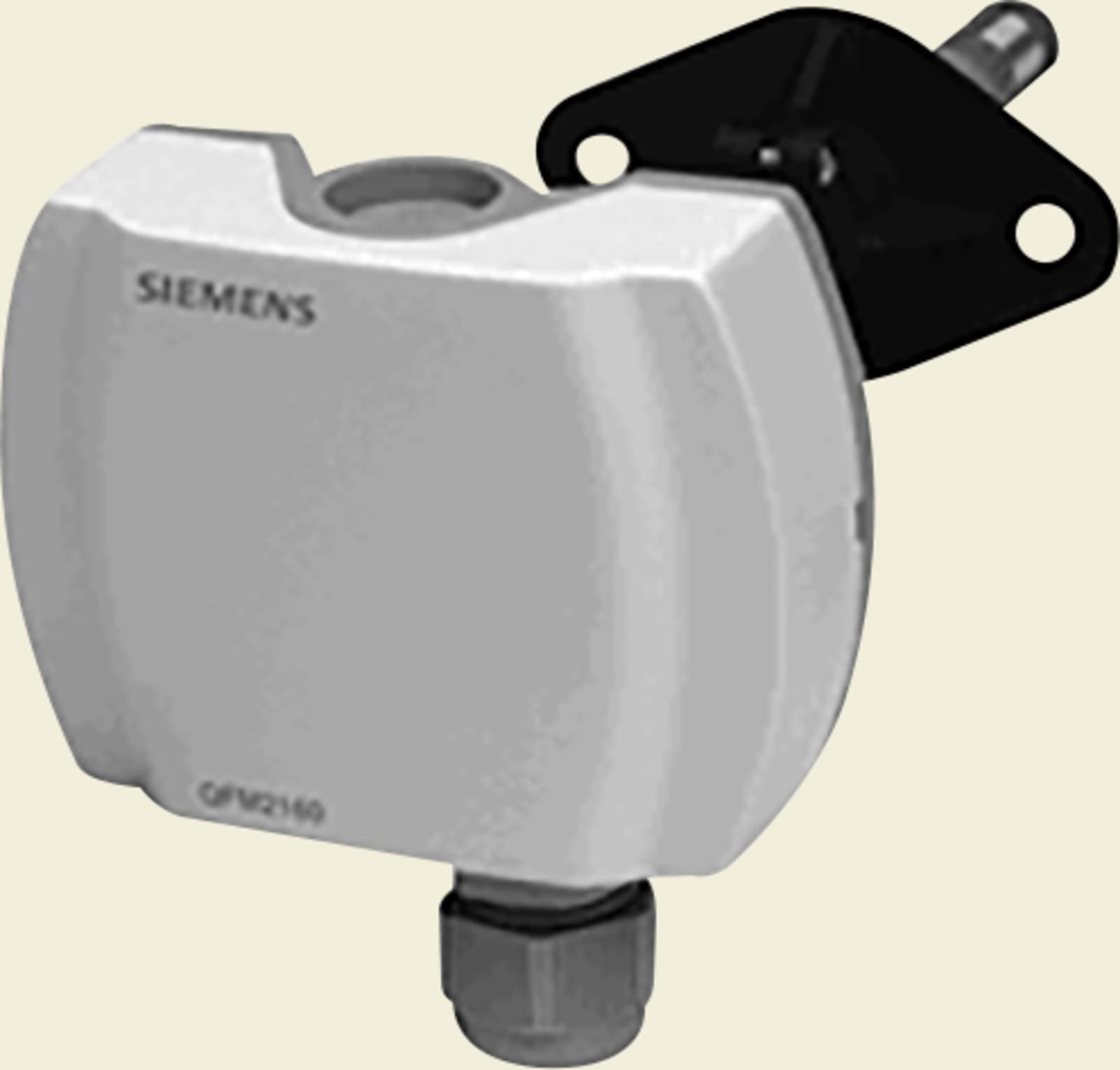 Siemens QFM3160 Kanaalopnemer verhoogde eis; rel.vochtigheid en temperatuur (0..10VDC)