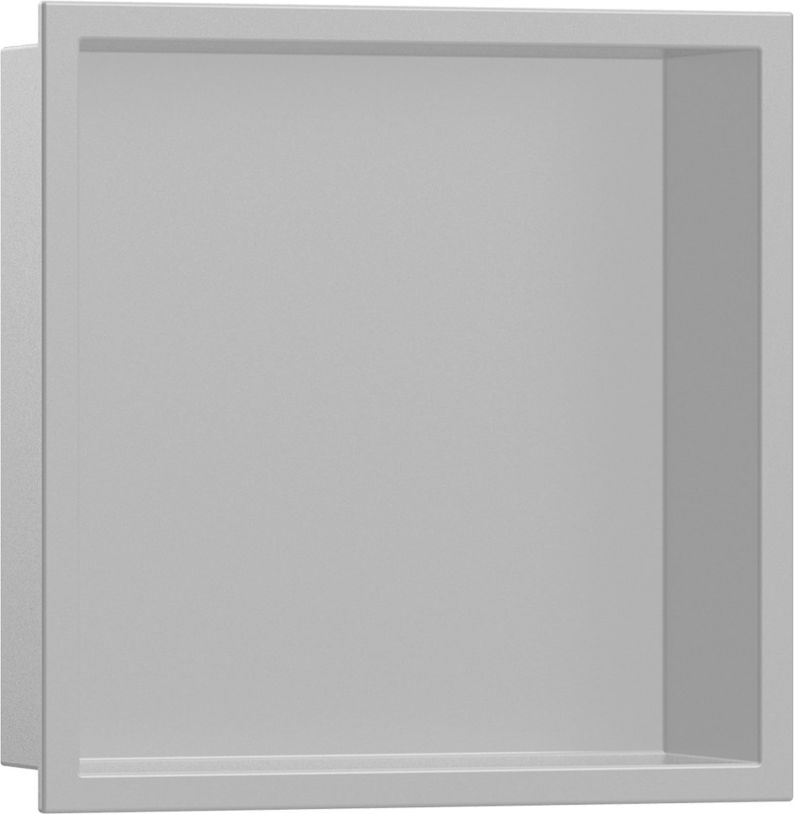 Hansgrohe XtraStoris Original wandnis met frame 300/300/70 Concretegrey