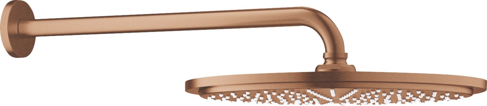 Grohe Rainshower hoofddoucheset 310, 380mm, 9,5 liter per minuut, warm sunset geborsteld