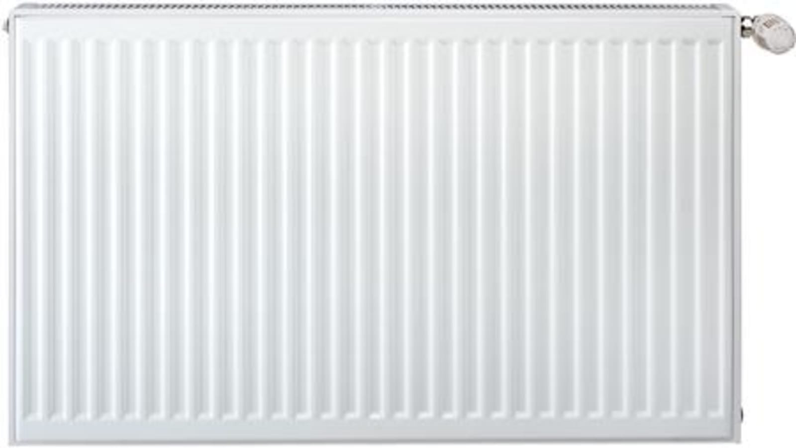 Thermrad Compact-4 Plus paneelradiator 1072W, 4 aansluitingen, hxdxl 300x11x2000mm, glans wit RAL9016