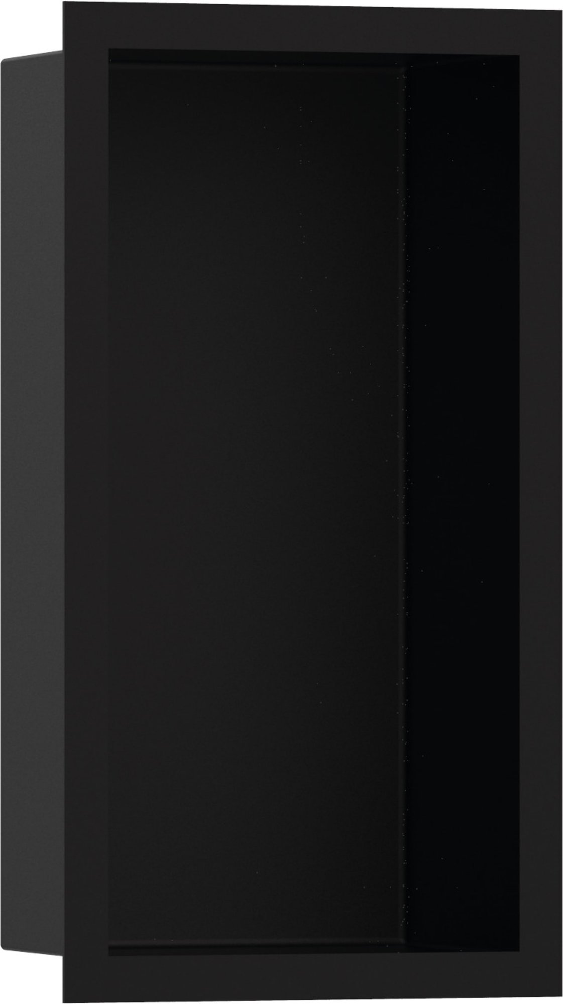 Hansgrohe XtraStoris Individual wandbox zwart met designframe 300/150/100 mat zwart