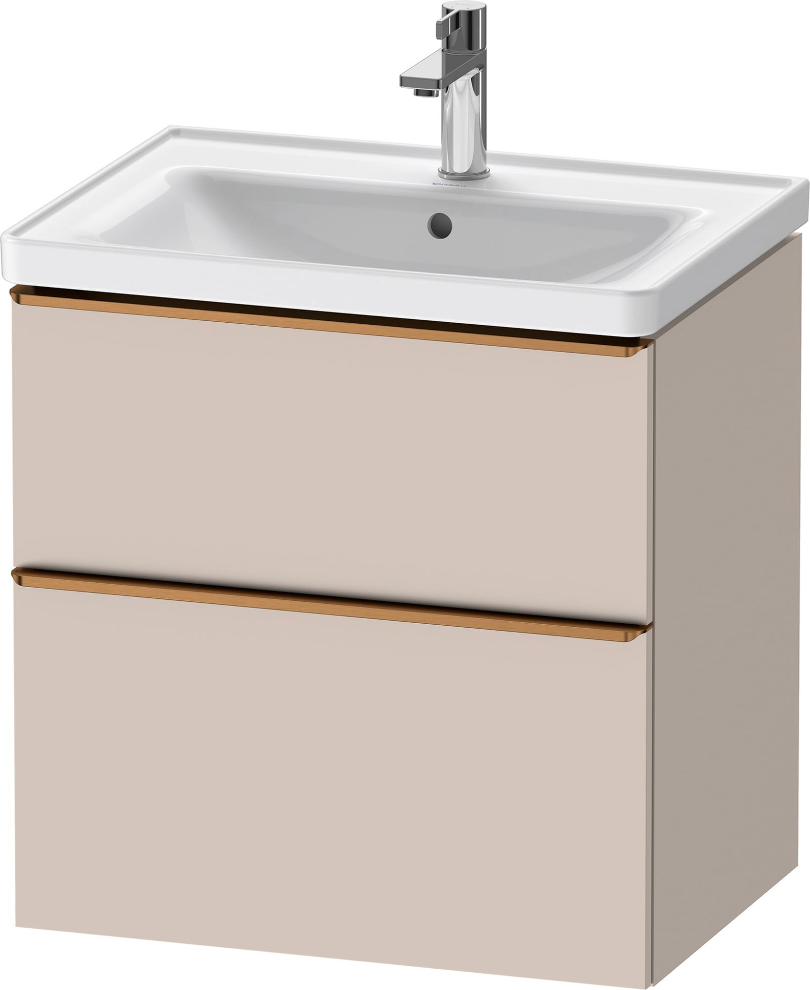 DURAVIT D-Neo Wastafelonderbouw hangend Taupe Mat (1200895795)