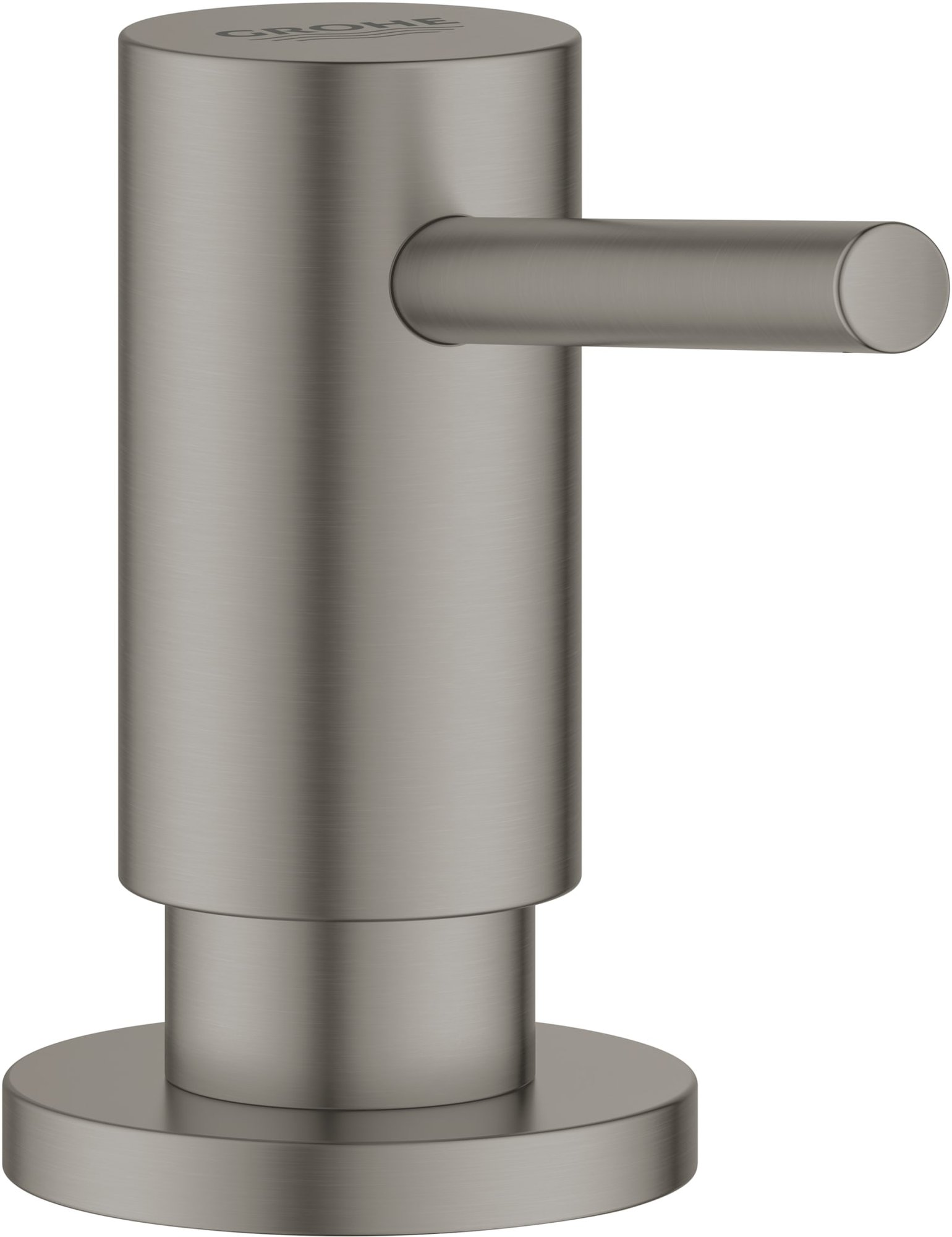 Grohe Cosmopolitan, Zeepdispenser, 500ml vulhoeveelheid, kunststof, hard graphite geborsteld