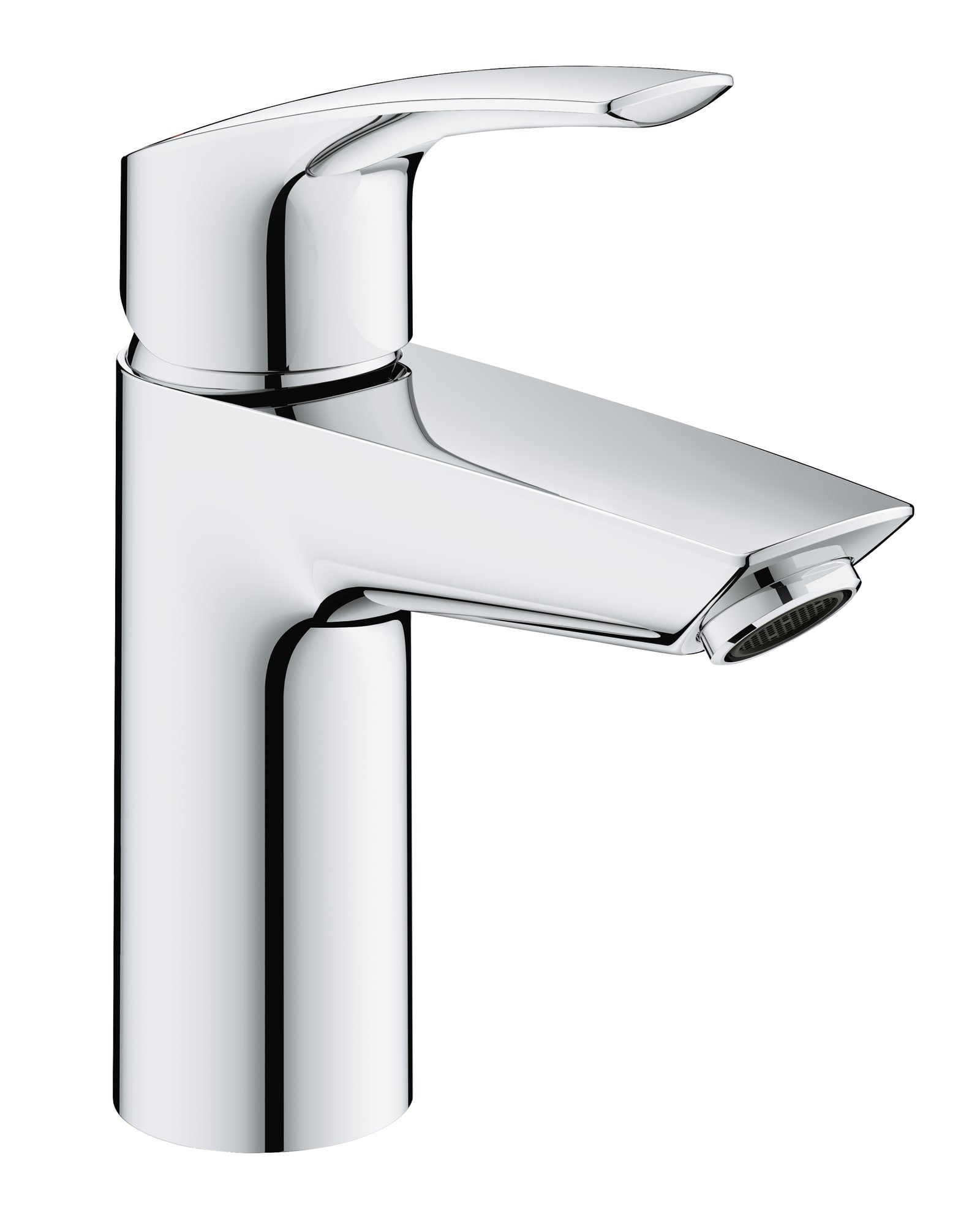 Grohe Eurosmart S-Size wastafelkraan, eengreeps, 3/8", met ketting, 169mm, blad/kraangatmontage, chroom