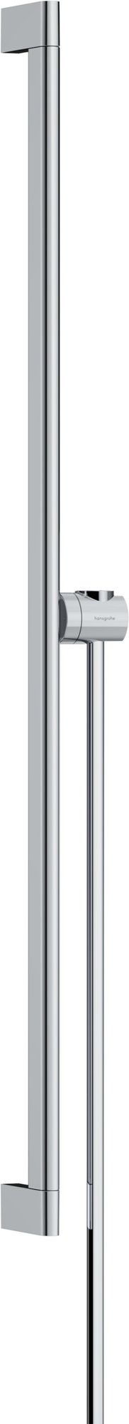 Hansgrohe Unica S Puro glijst 90cm Easy-schanddtk Brushed Black Chrome