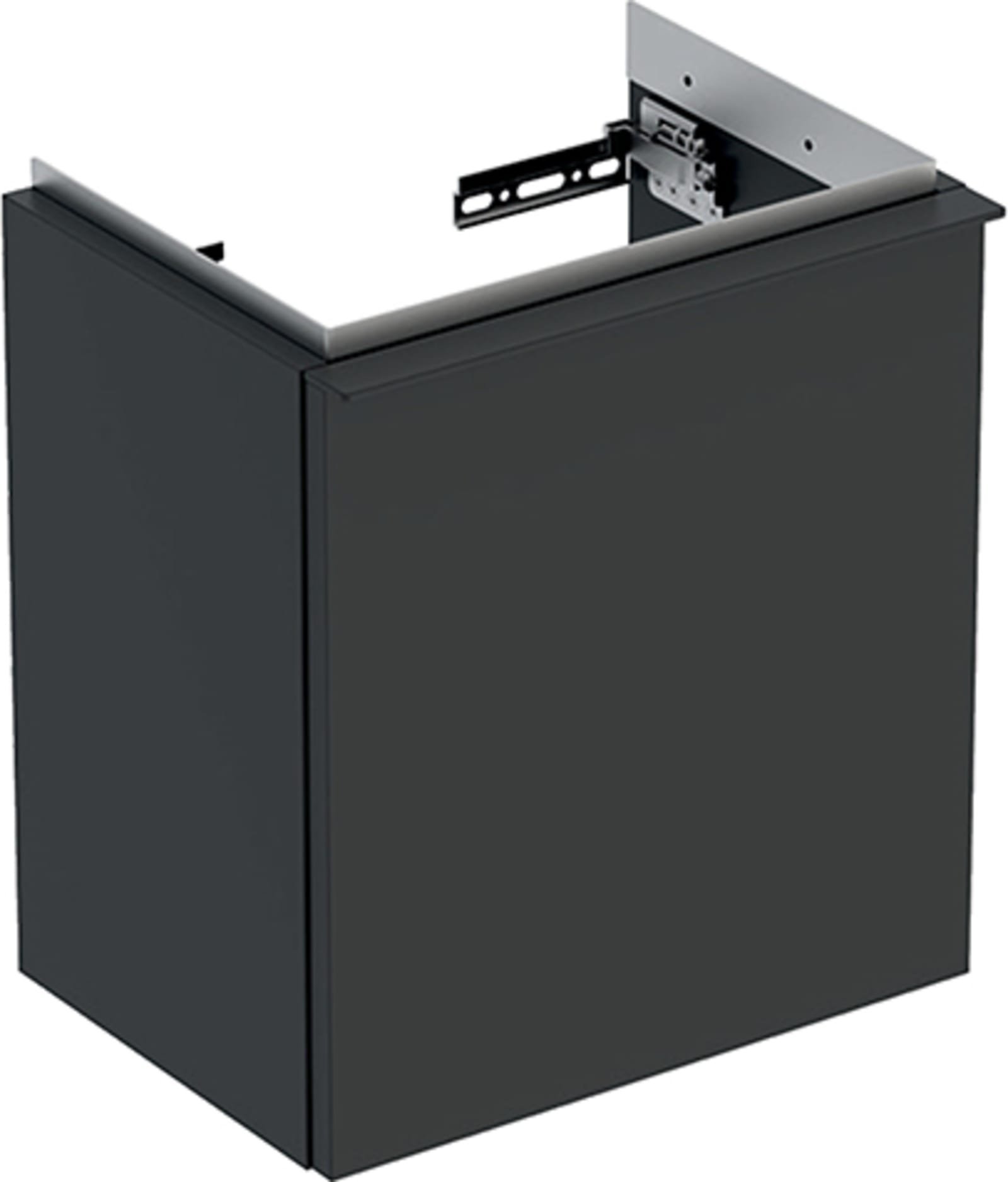 Geberit iCon wastafelonderkast wand, hxbxd 415x370x279mm, antraciet/lava mat (1200505823)