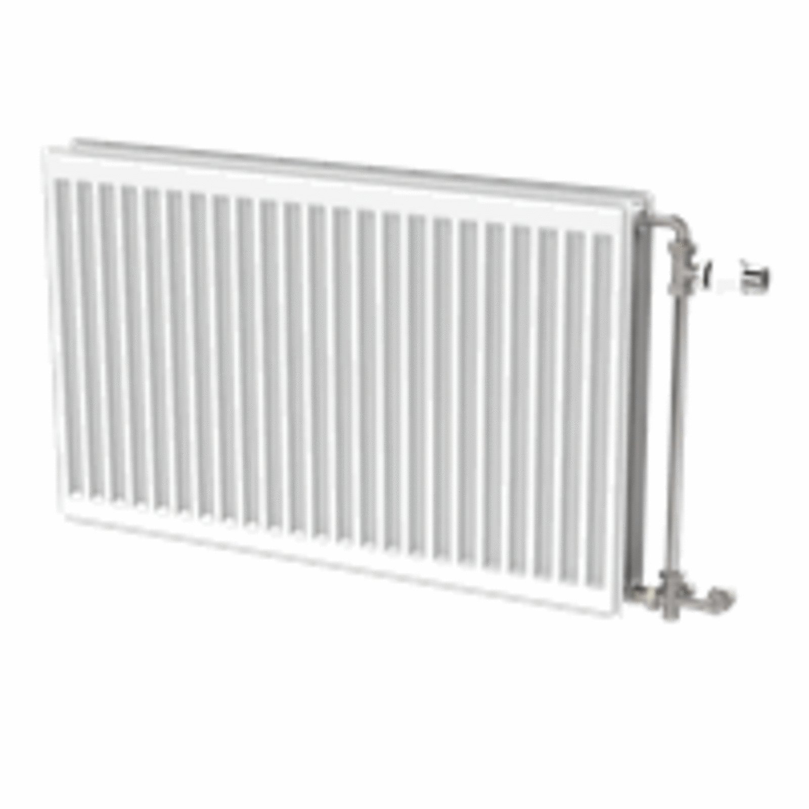 Henrad Standaard All In B paneelradiator type 11 - 700x800mm, wit RAL9016