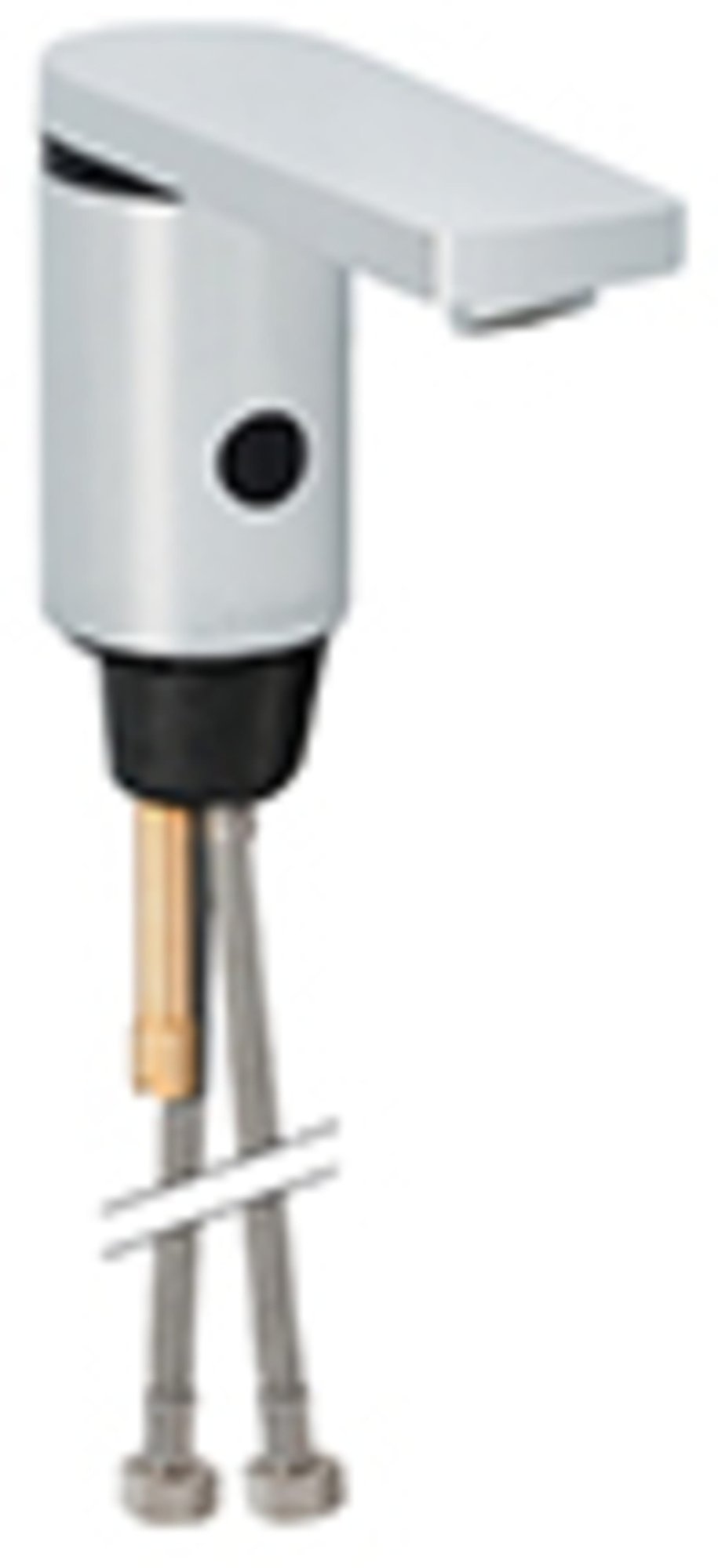 Geberit elektronische kraan, infrarood, zelfsluitend, 3/8", batterij, messing, voorspong 130mm, chroom-look (1200410306)