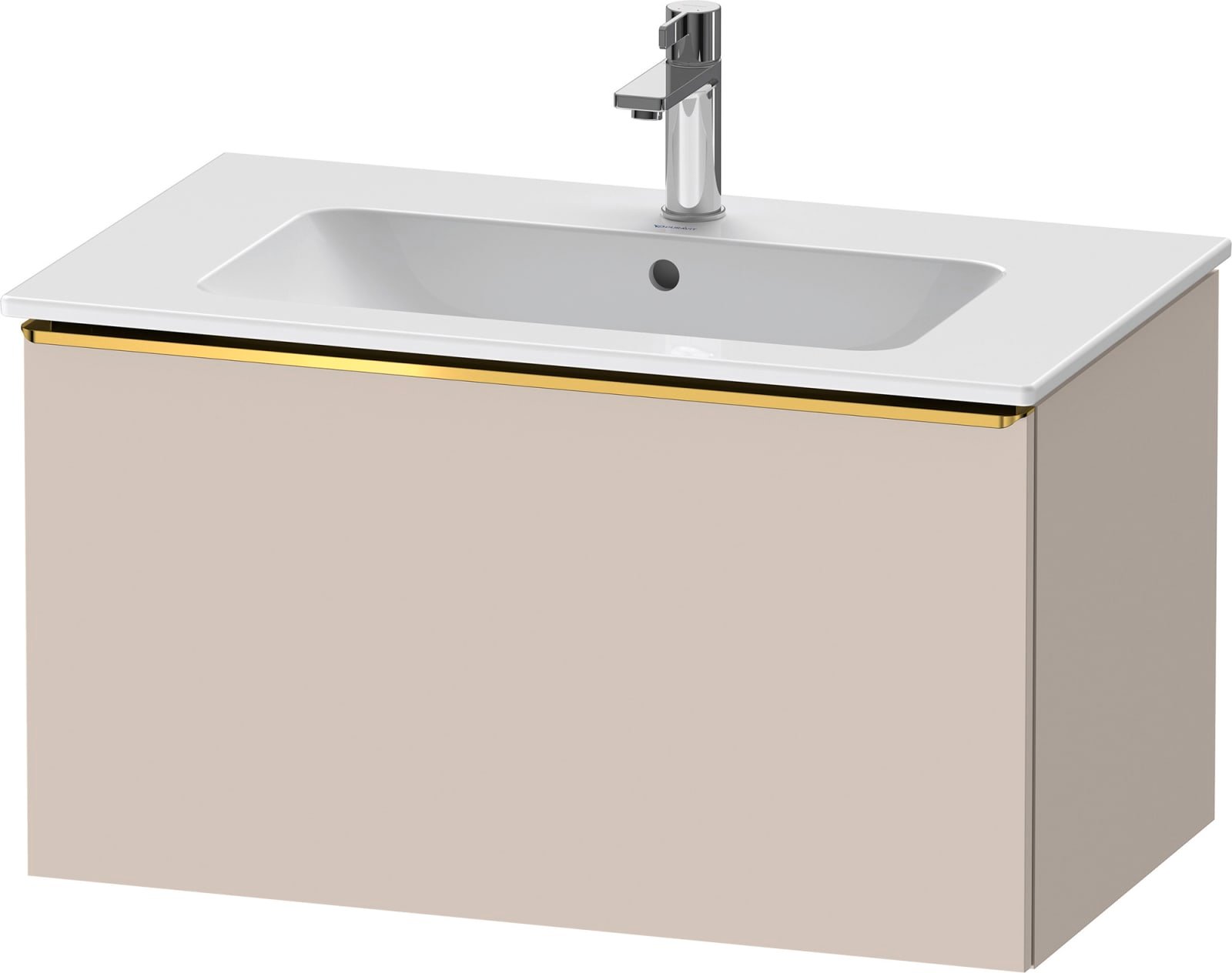 DURAVIT D-Neo Wastafelonderbouw hangend Taupe Mat (1200895904)