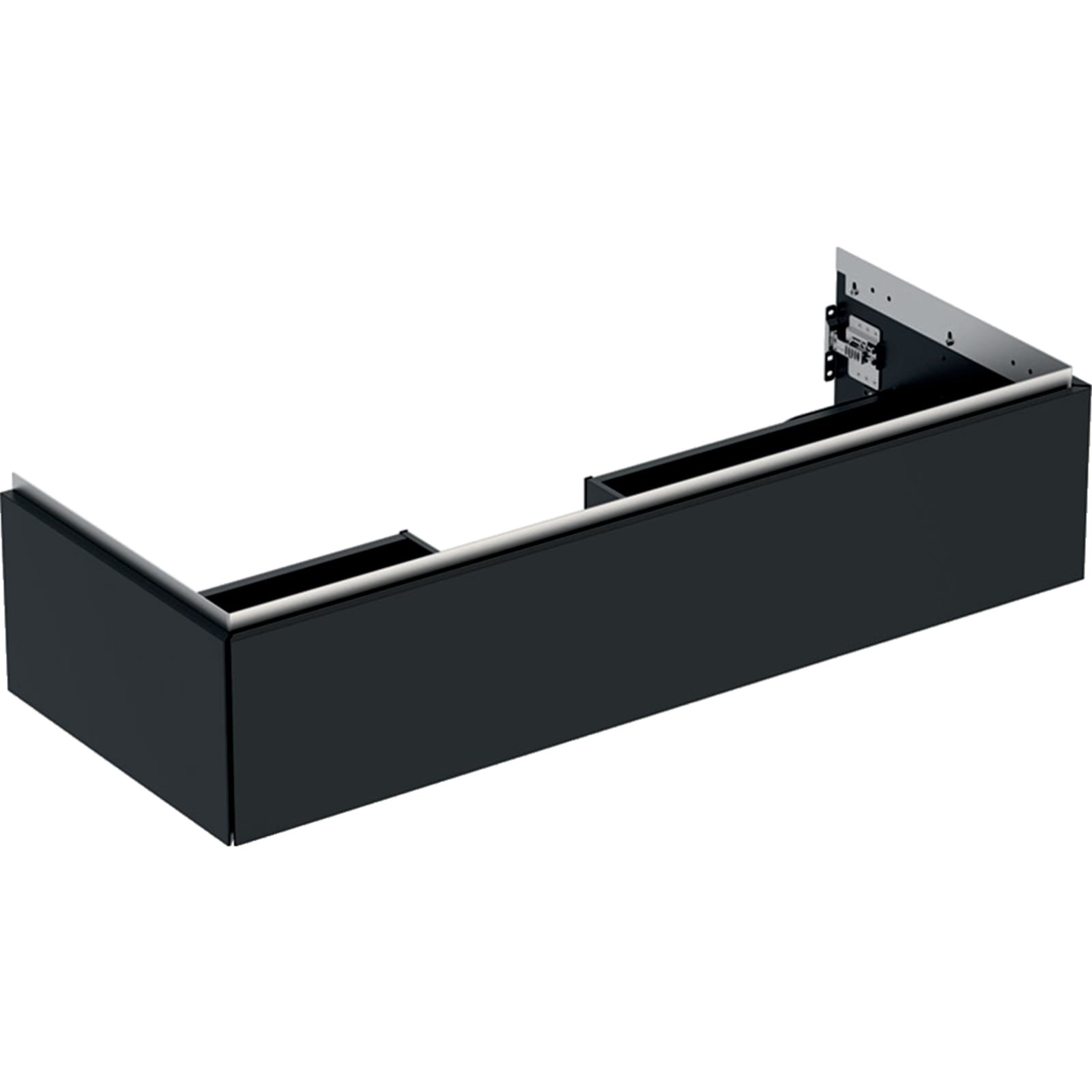 Geberit One onderk 1 lade 120cm zwart mat