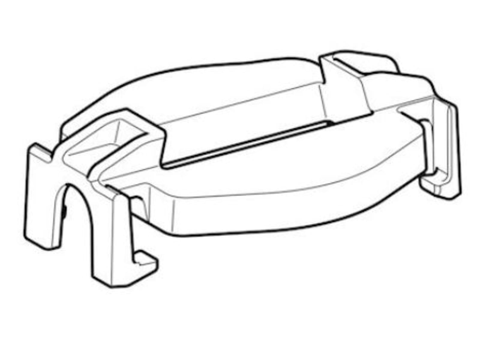 Geberit Klokoorplaatje t.b.v. elektronische sturing