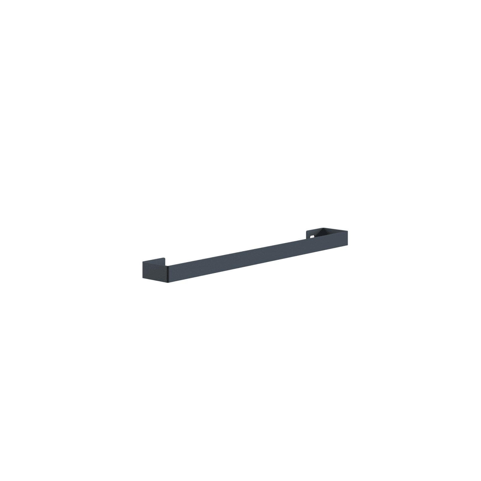Etherma Handdoekhouder voor LAVA BATH 2.0 PURE, nano-antraciet. Breedte 63cm