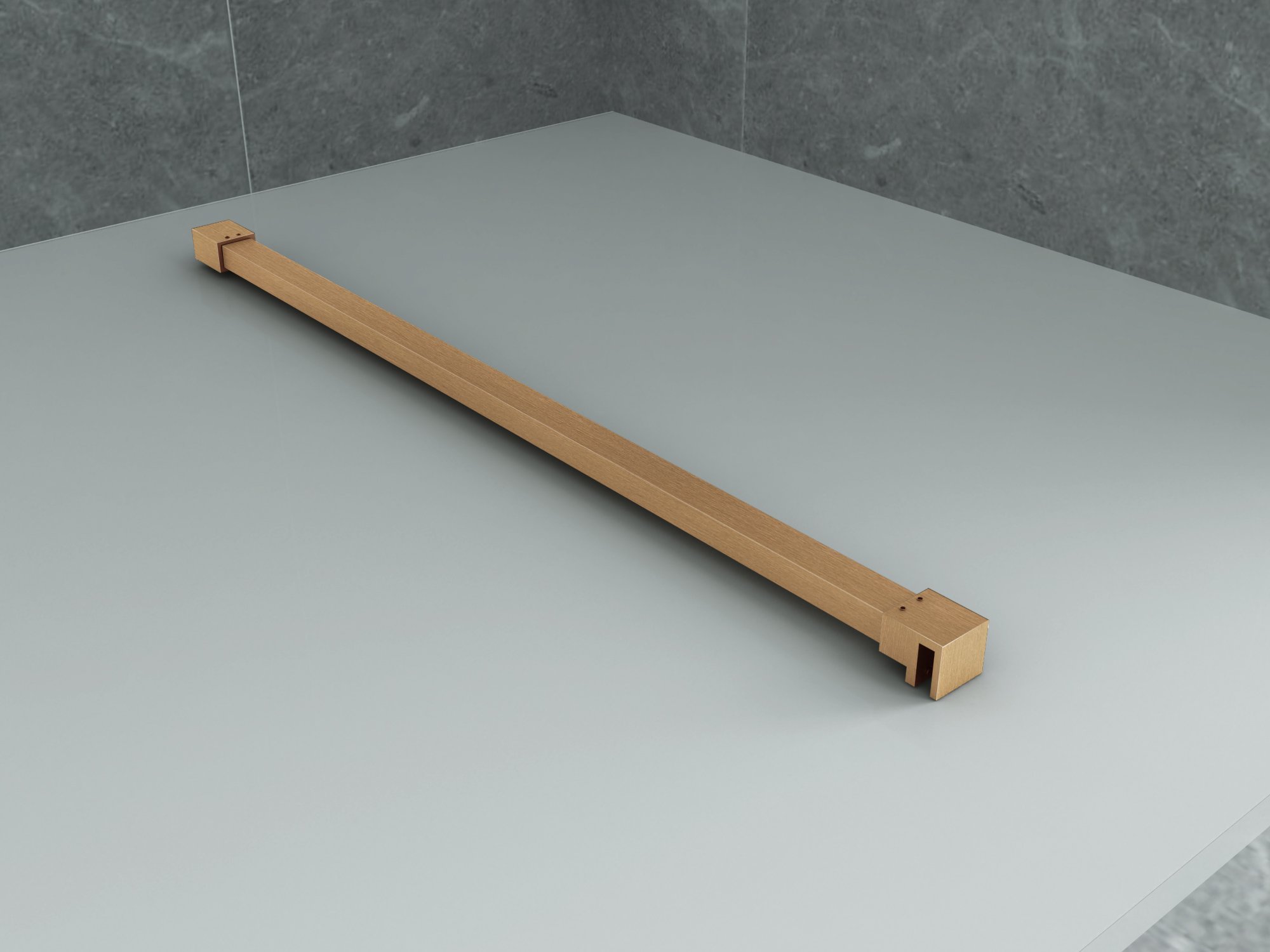 ALONI STABILISATIESTANG - INKORTBAAR - 120 CM - BRUIN BRONS