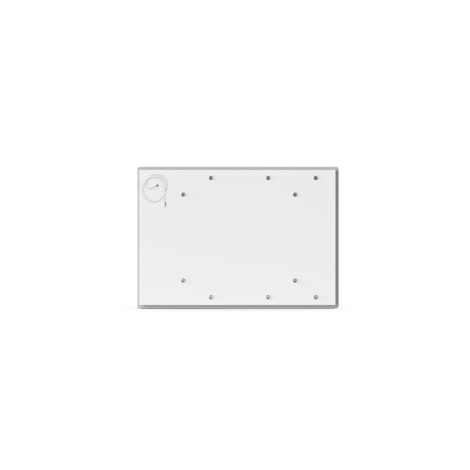 Infraroodpaneel, zuiver wit glas, 90x63cm, 450W, 230V