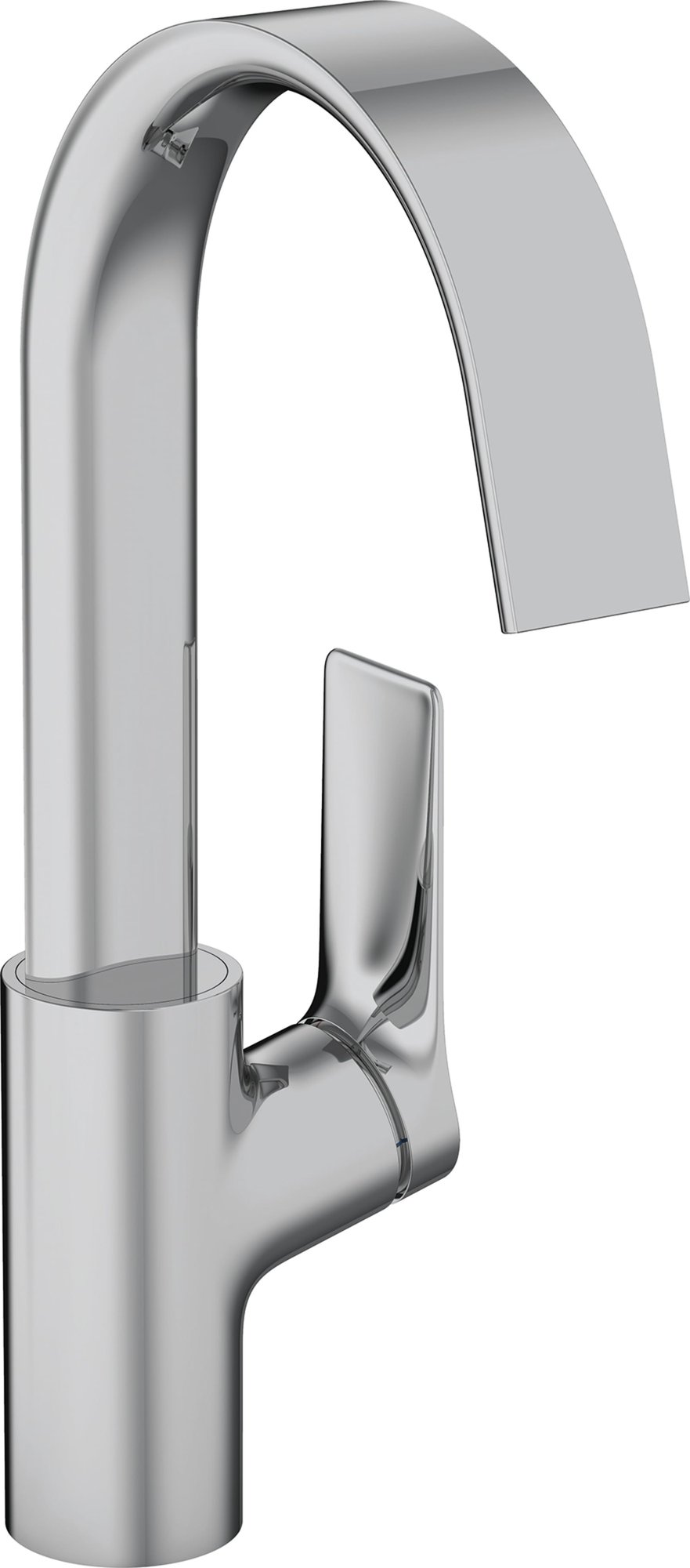 Hansgrohe Vivenis eengreeps wastafelmengkraan 210 draaibare uitloop, zonder afvoer, chroom