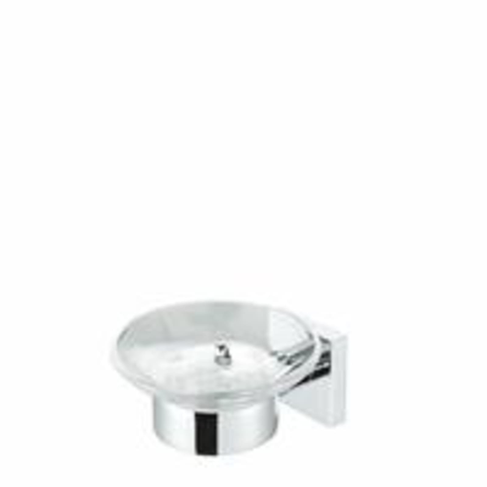 Geesa Nelio zeephouder, rvs, hxbxd 60x110x125mm, kleur chroom