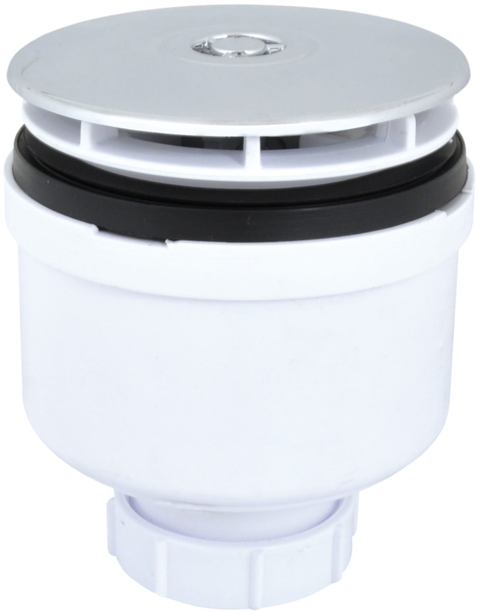 Walraven, McAlpine, Douchebaksifon, ST9038-CPP, 105x50mm uitlaat, 50mm waterslot, PP, wit (voor douchebakken met 90mm afvoer)