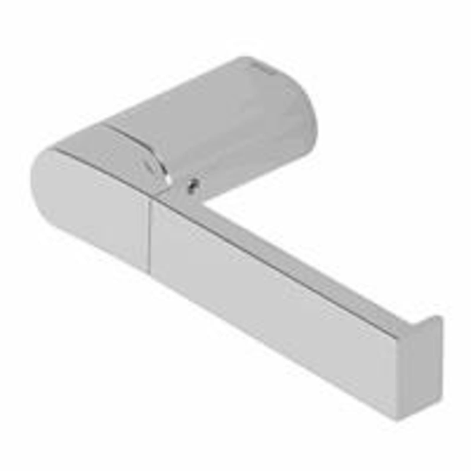 Geesa Wynk toiletrolhouder, ovale afdekrozet, zonder klep, hxdxl 31x90x174mm, chroom