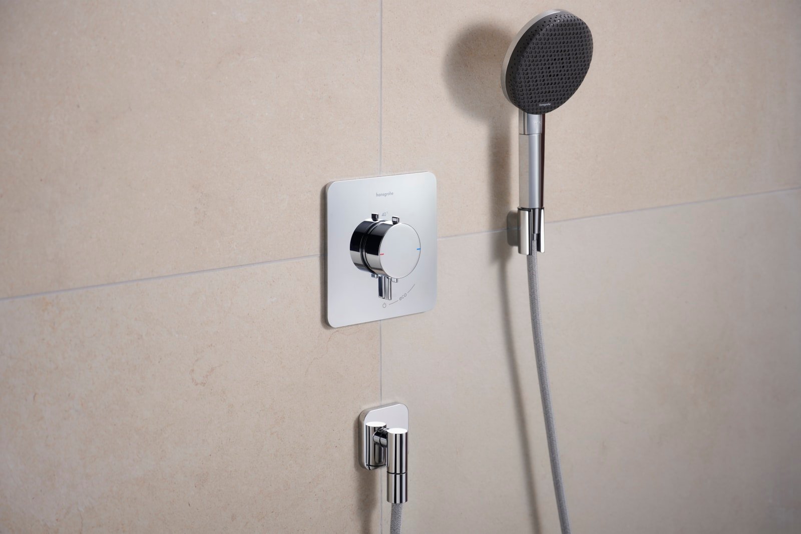 Hansgrohe Ecostat Comfort Q thermostatische inbouwkraan 1F chr