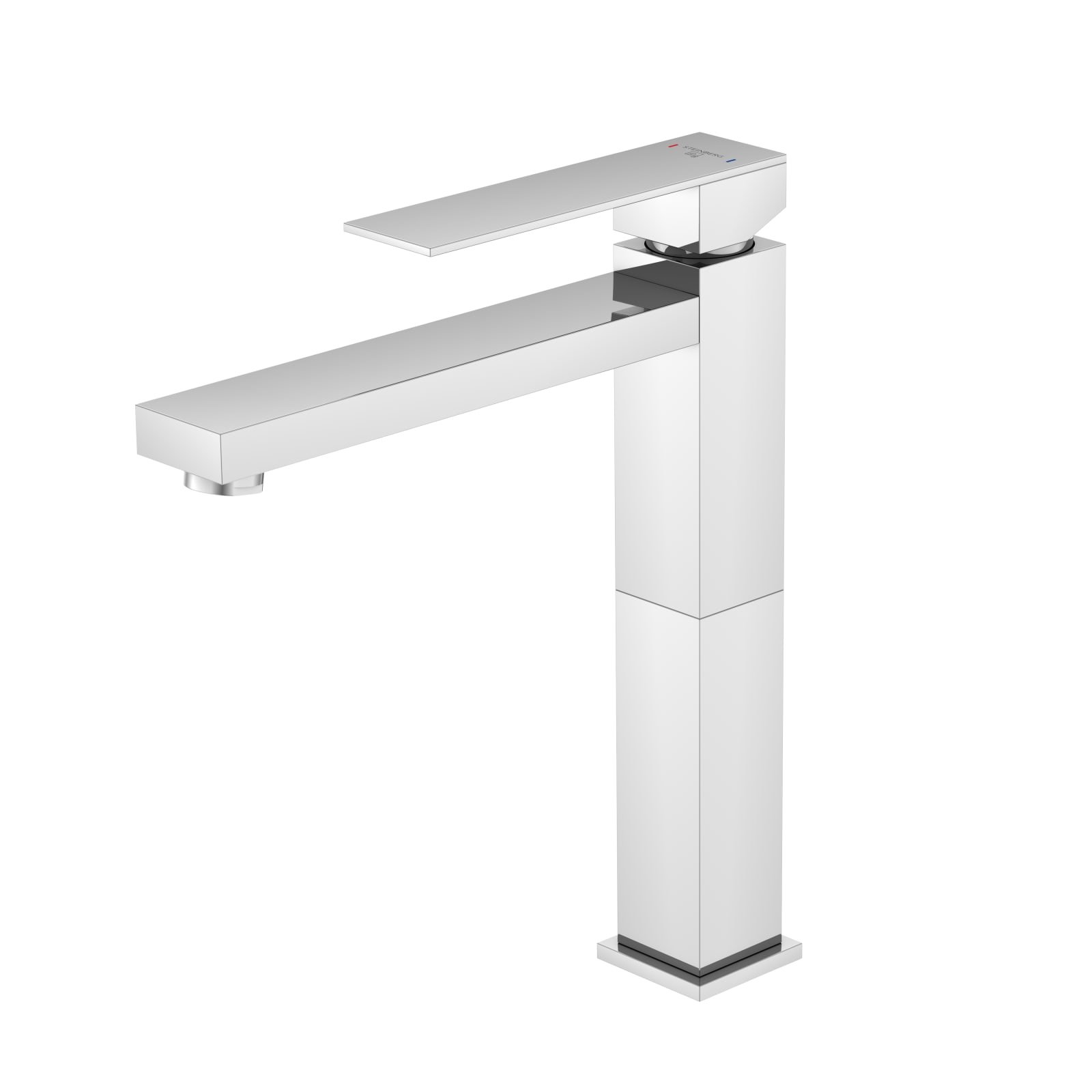Steinberg 160 wastafelkraan, eengreeps, thermostatisch, vast, 292mm hoogte, 200mm voorsprong, chroom-look thumbnail 2