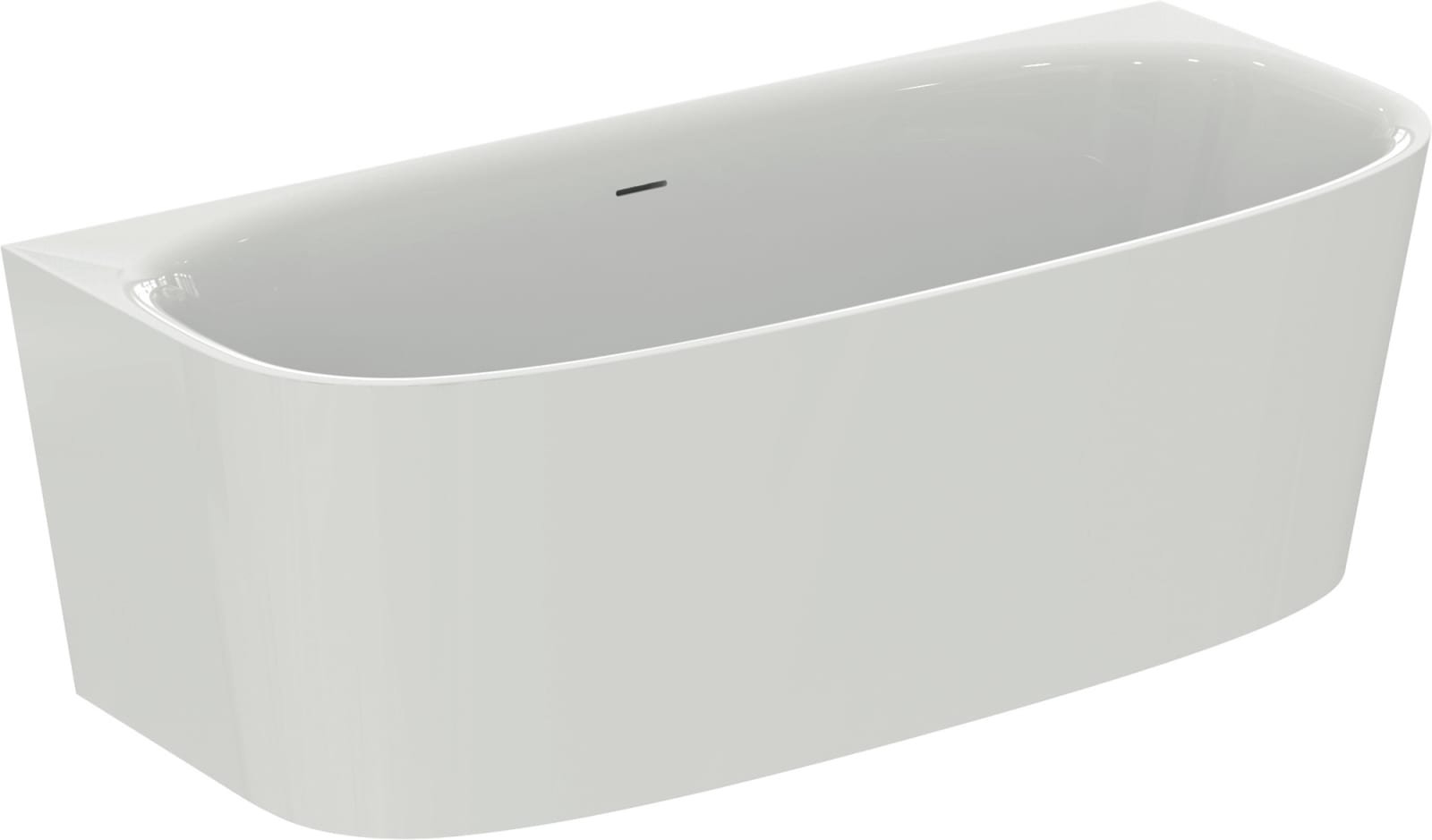 DEA | RUIMTEBESPAREND BAD 1795X795X610 MM GLANZEND WIT