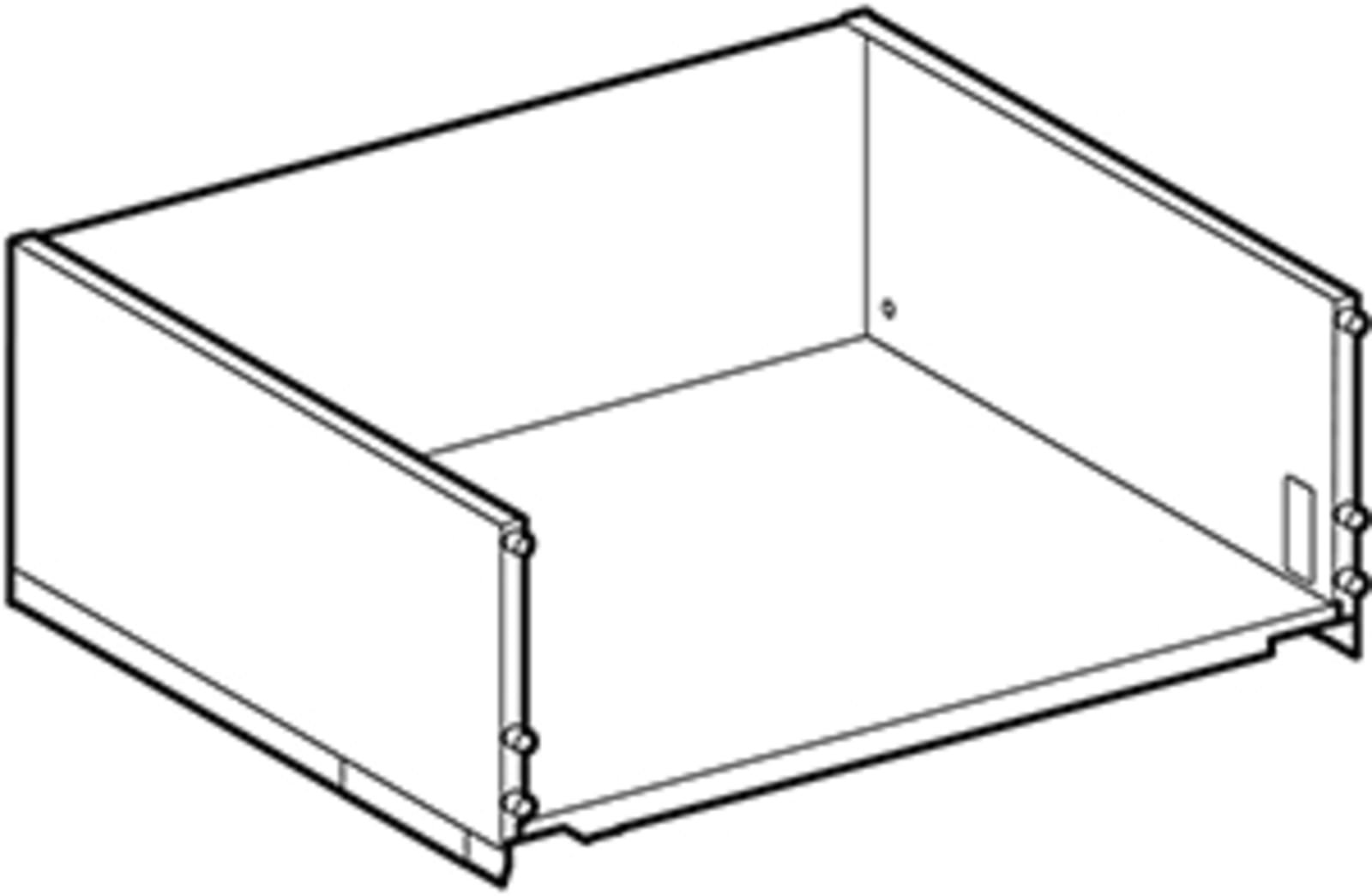 Geberit onderste vullade voor wastafelonderkast (1200365994)