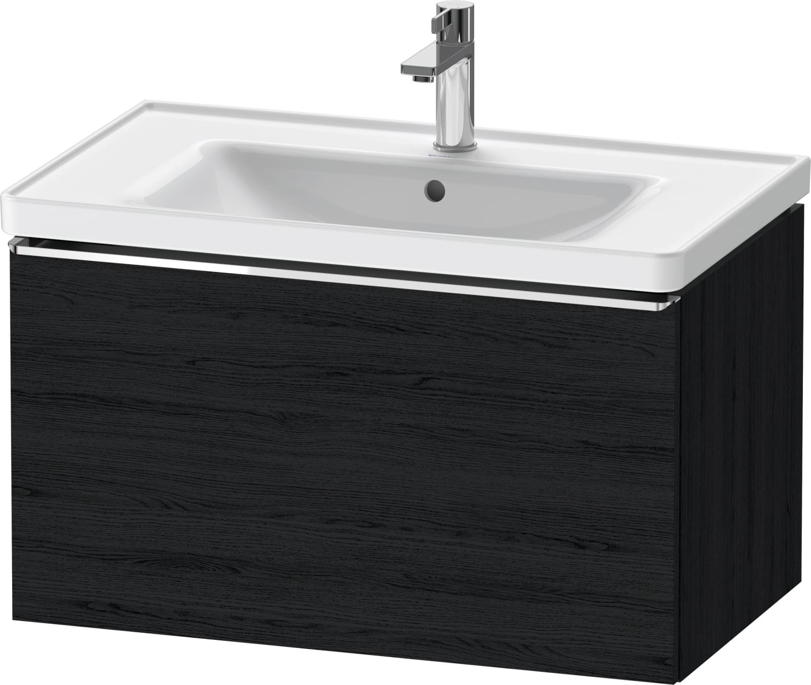 D-Neo Wastafelonderbouw hangend Eiken zwart Mat (1200899020)