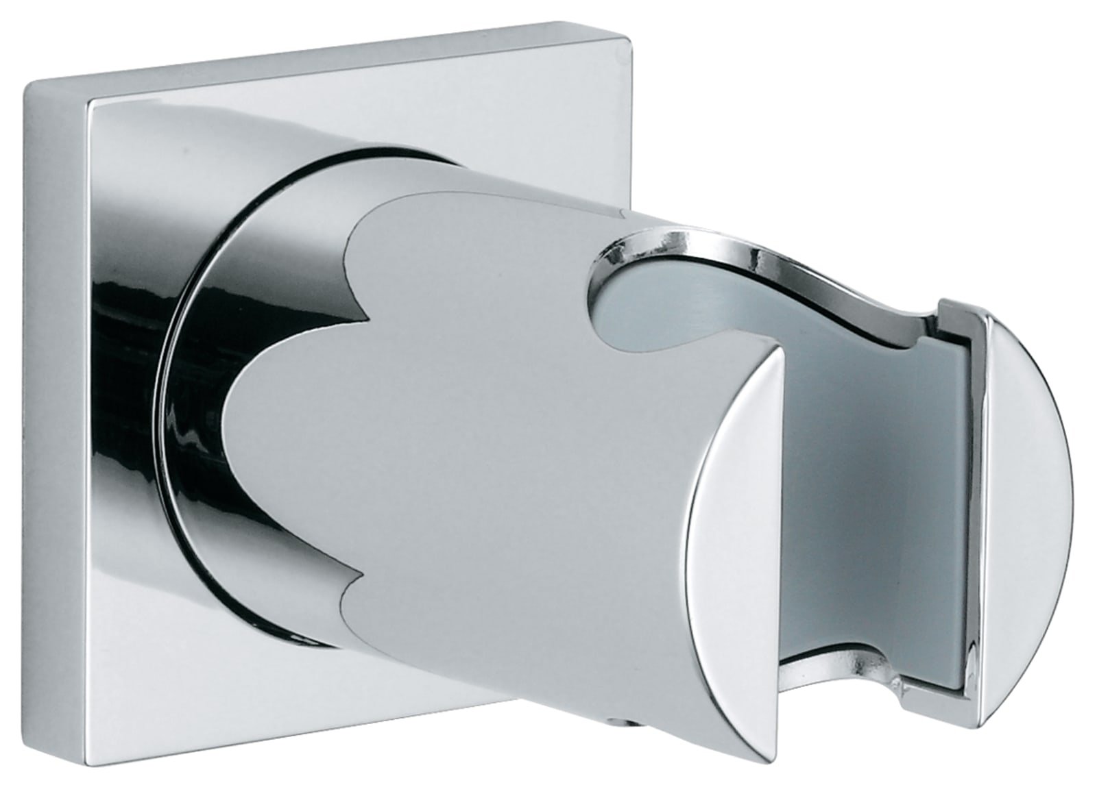 Grohe Rainshower wandhouder met vierkante rozet chroom