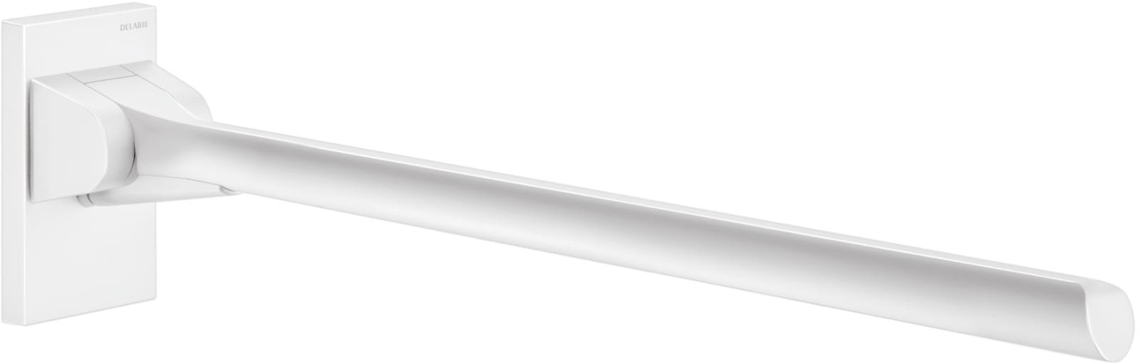 Delabie Opklapbare Be-Line greep Ï42 L.650 aluminium wit