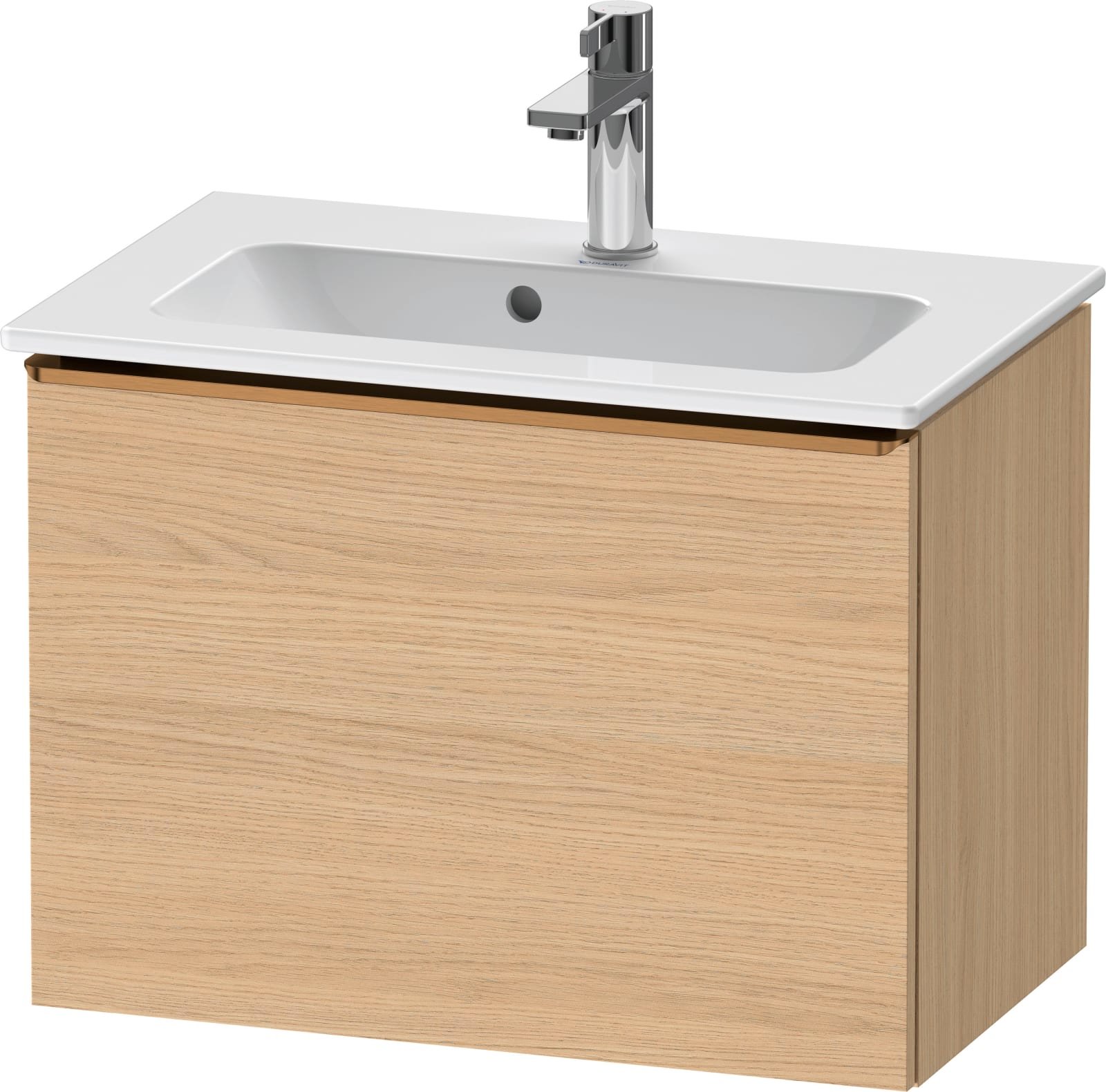 DURAVIT D-Neo Wastafelonderbouw hangend Natuur eiken Mat (1200895446)