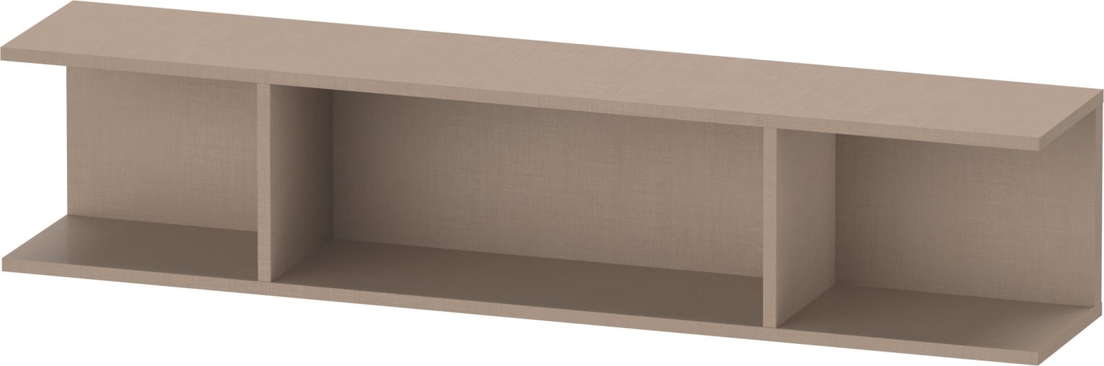 Duravit Ketho.2 Wandrek, Linnen Mat, rechthoekig – K21208075750000