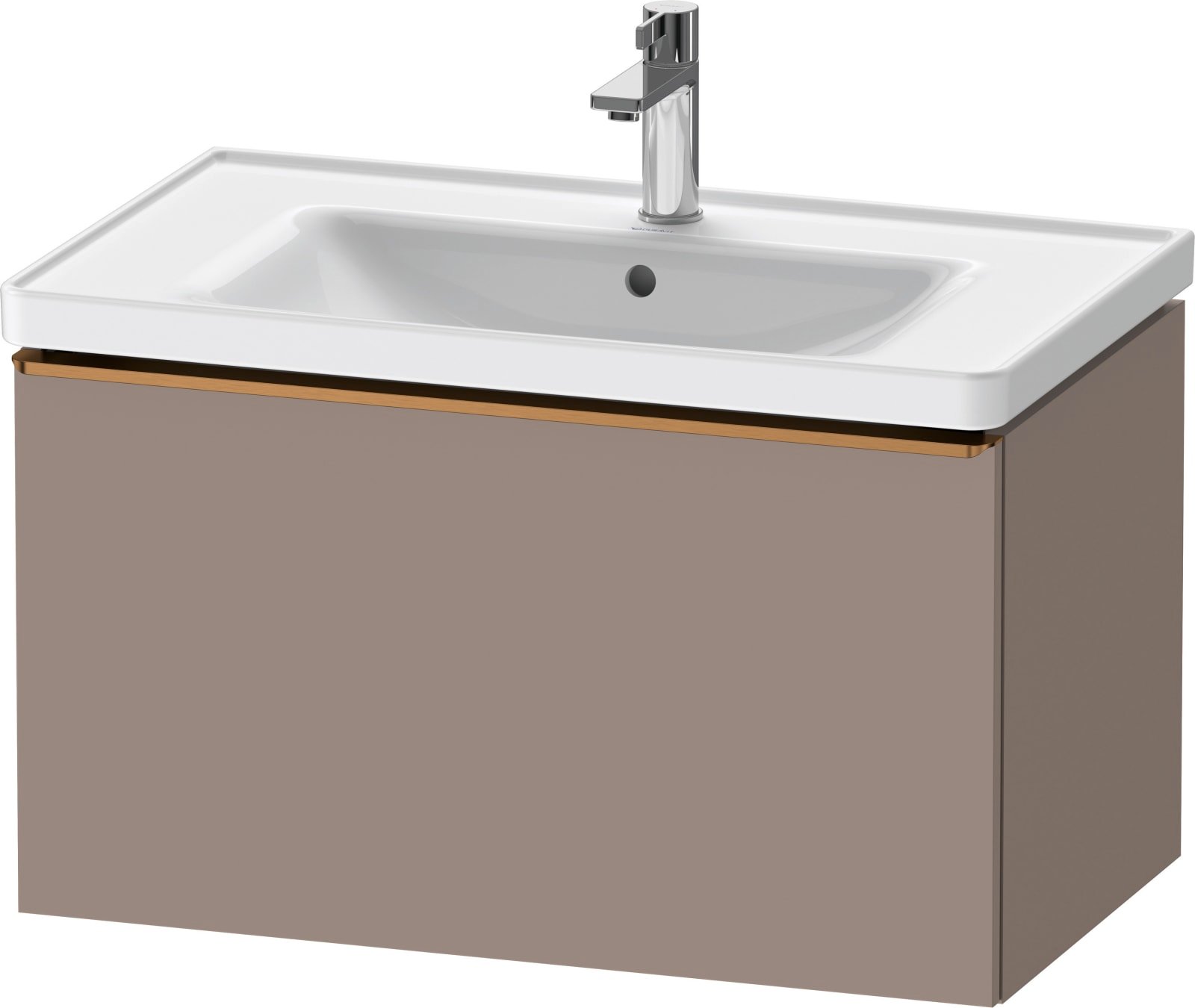 D-Neo Wastafelonderbouw hangend Basalt Mat (1200899013)