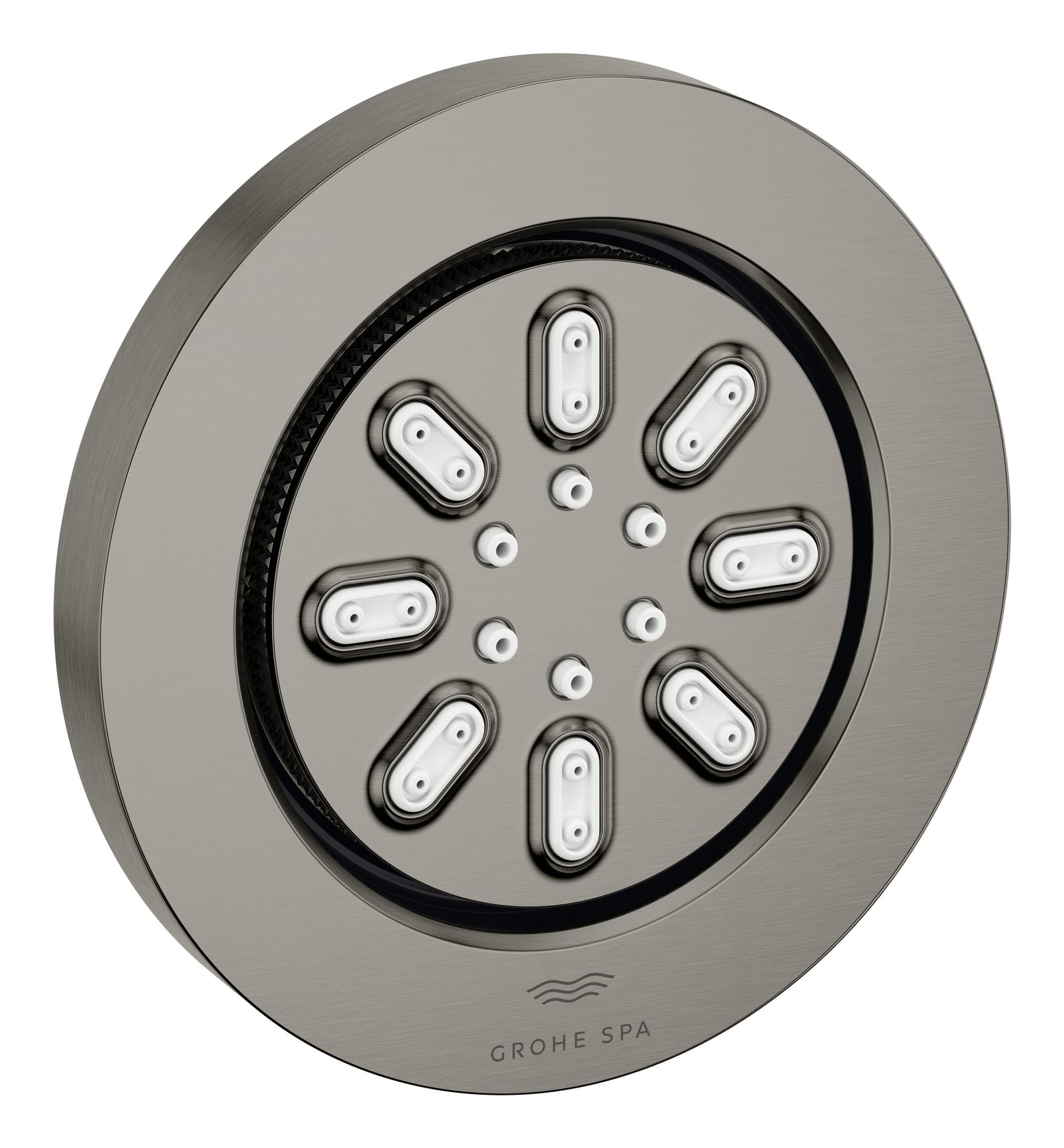 Grohe Rainshower Aqua Zijdouche 2 straalsoorten hard graphite geborsteld mat donker grijs