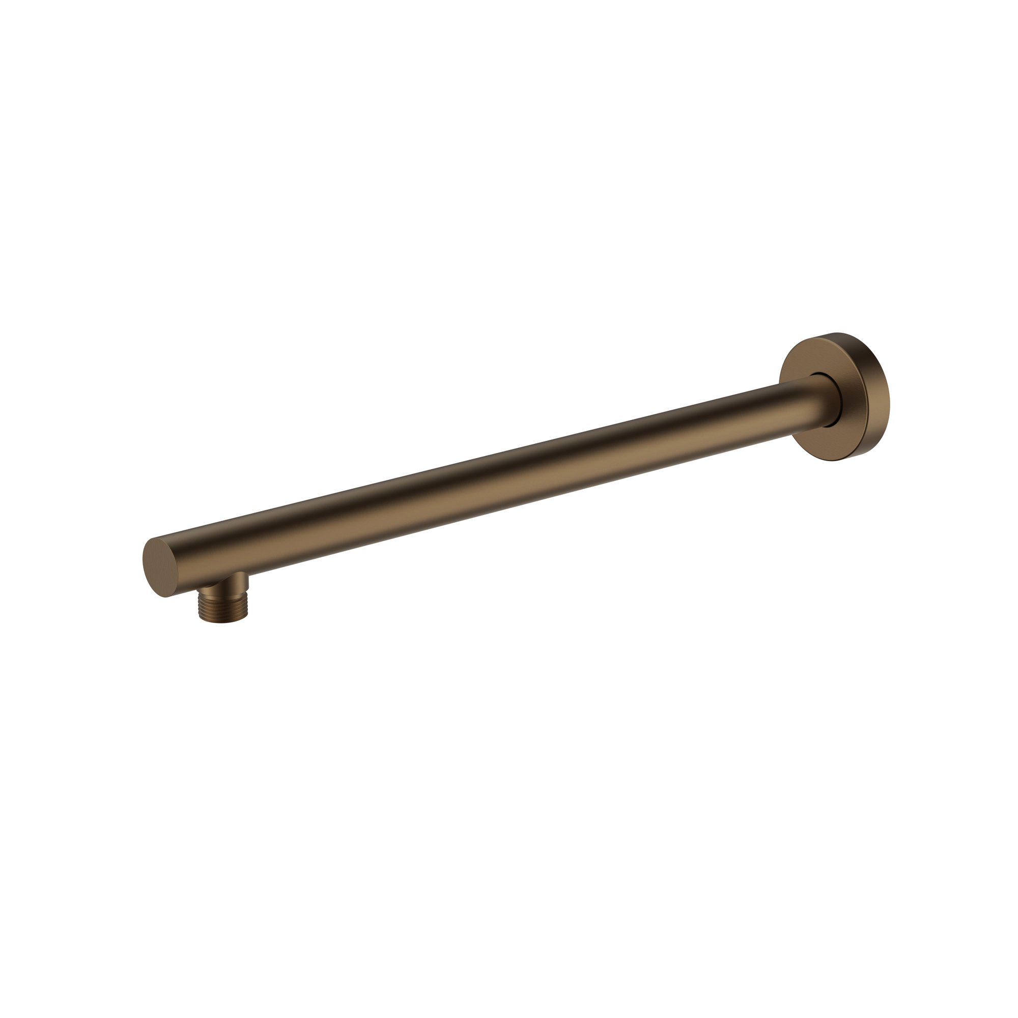 UNIFORMA DOUCHEARM - MUURBEVESTIGING - 40 CM - BRUIN BRONS (PVD)