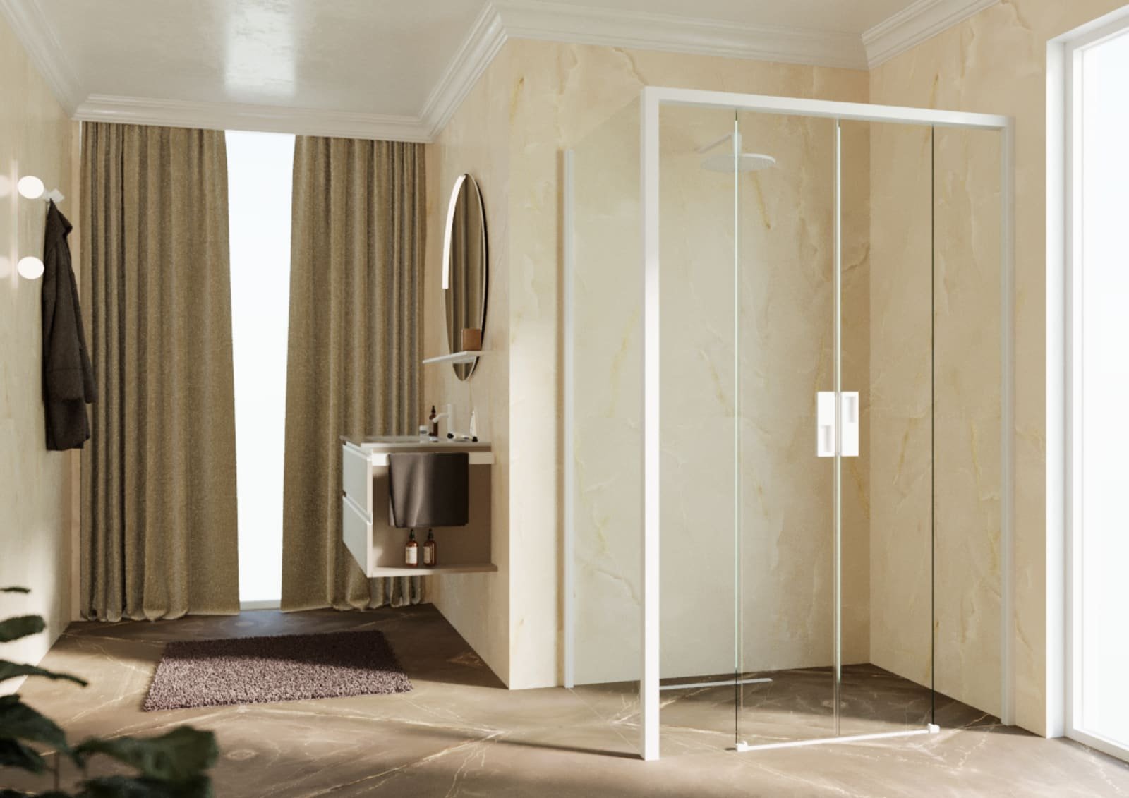 OPERA 2A 137 VERST.137-141CM HELDER GLAS WIT MAT