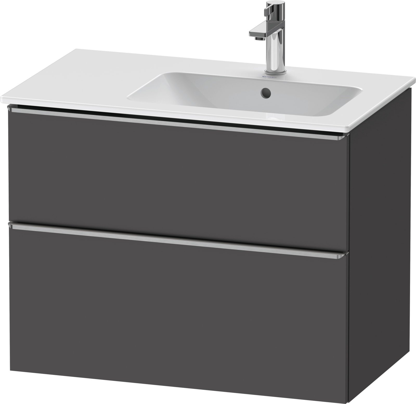 D-Neo Wastafelonderbouw hangend Grafiet Mat (1200894525)