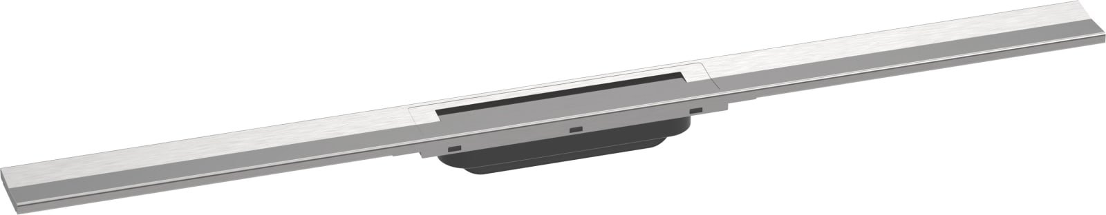 Hansgrohe RainDrain Flex rechte douchegoot 900 inkortbaar Brushed Stainless Steel