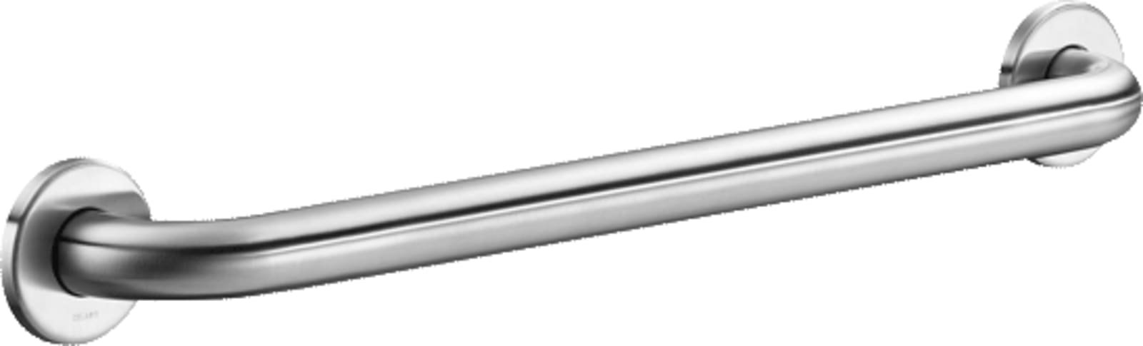Delabie, Handgreep aangepast sanitair, Greep, 500mm lengte, 32mm diameter, RVS, mat gepolijst